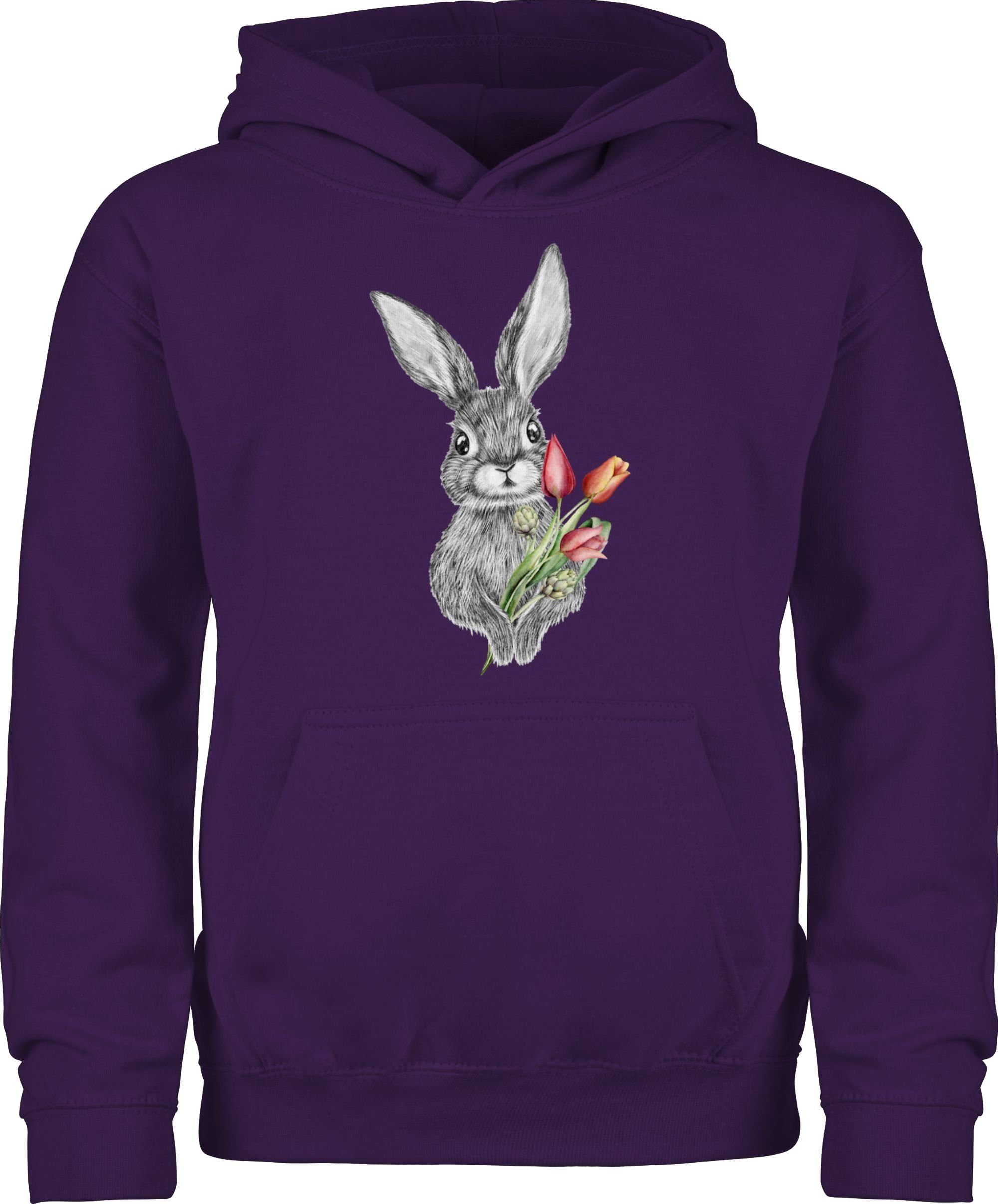 Shirtracer Hoodie Kaninchen Hase Geschenk Ostern