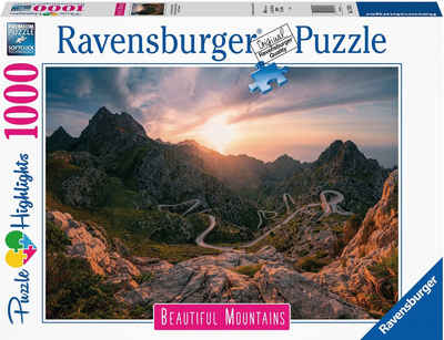 Ravensburger Puzzle Serra de Tramuntana, Mallorca, 1000 Puzzleteile, Made in Germany; FSC®- schützt Wald - weltweit