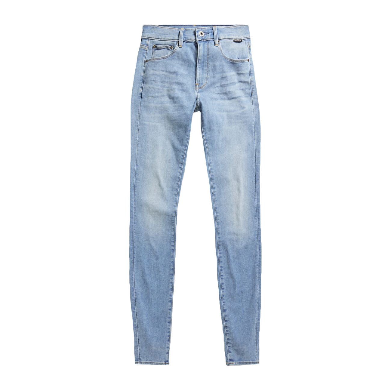 5-Pocket-Hose 3301 Skinny WMN lt indigo aged