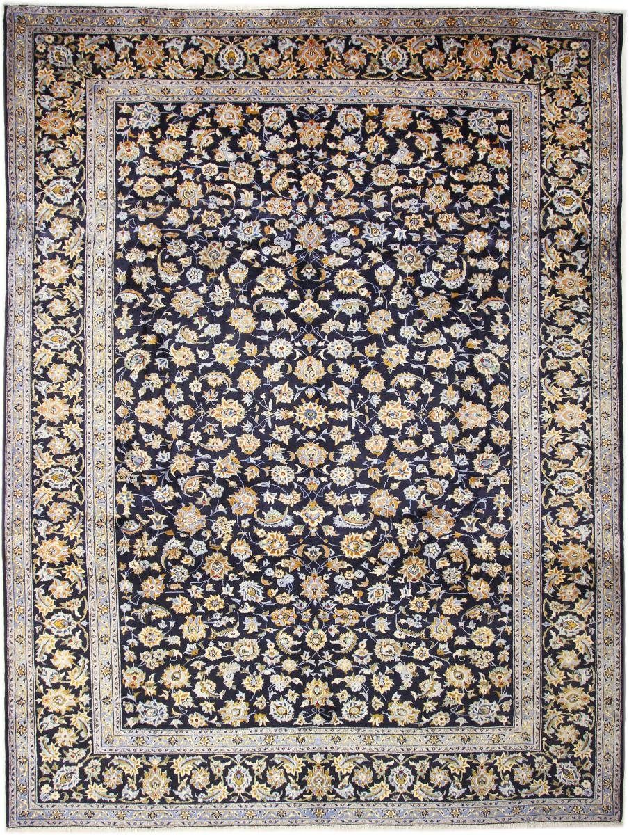 Orientteppich Keshan 312x411 Handgeknüpfter Orientteppich / Perserteppich, Nain Trading, rechteckig, Höhe: 12 mm