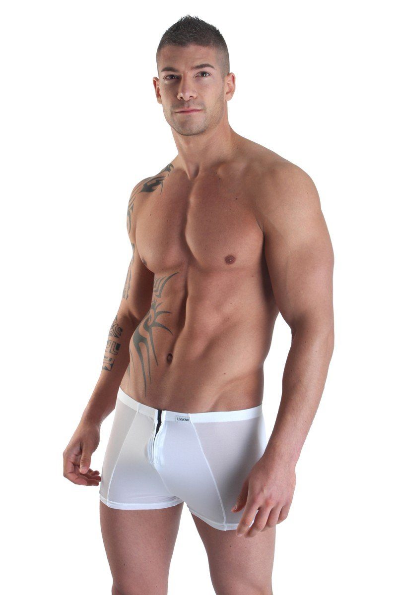 LOOK ME Boxershorts Herren-Shorts in weiß - M günstig online kaufen