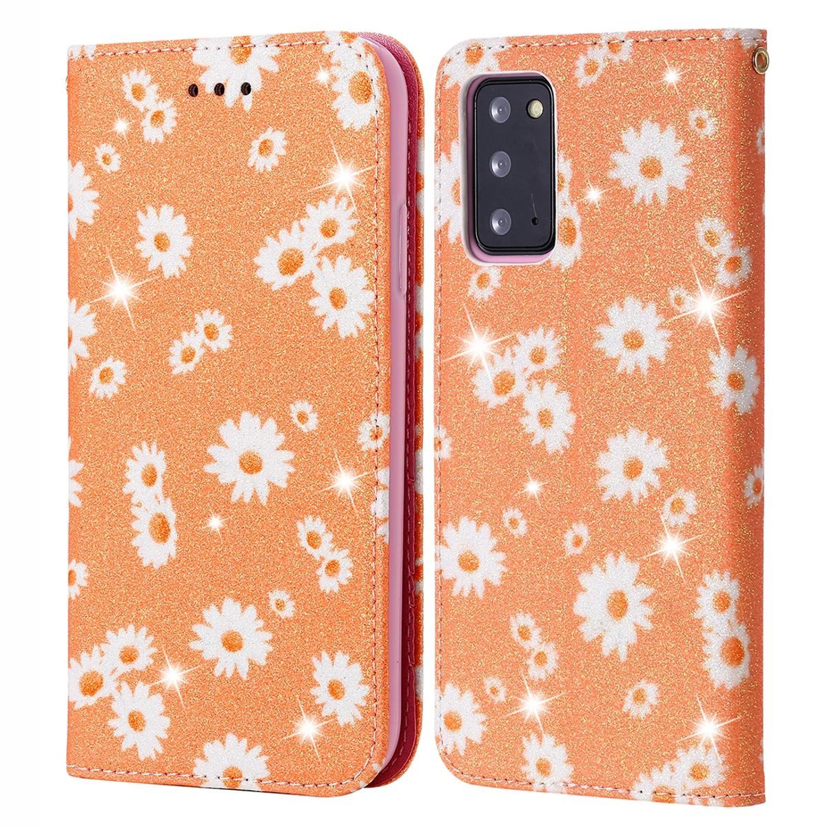 König Design Handyhülle Samsung Galaxy Note 20, Schutzhülle Schutztasche Case Cover Etuis Wallet Klapptasche Bookstyle