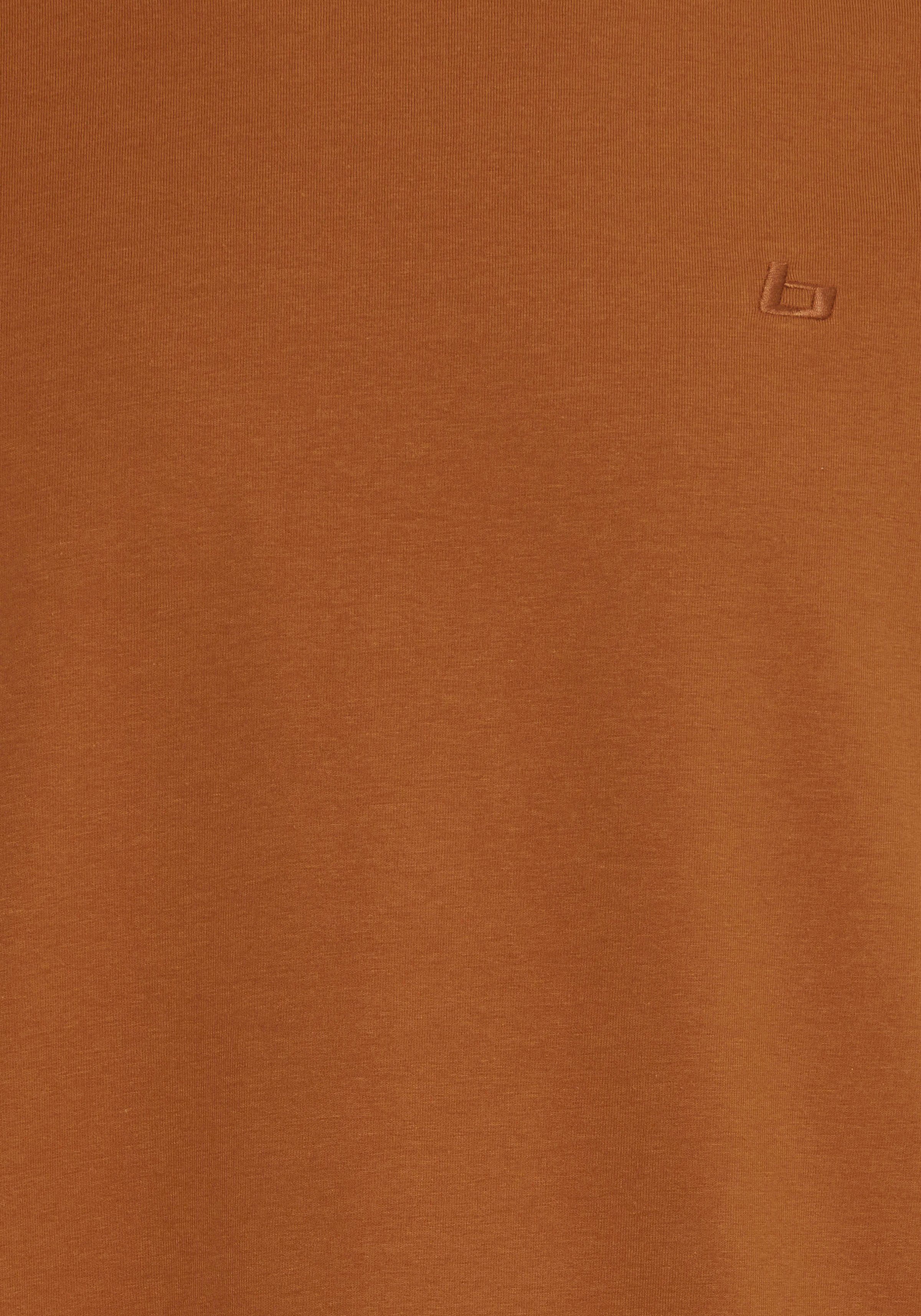 BHDinton BL T-shirt crew Blend 2-in-1-Langarmshirt Brown