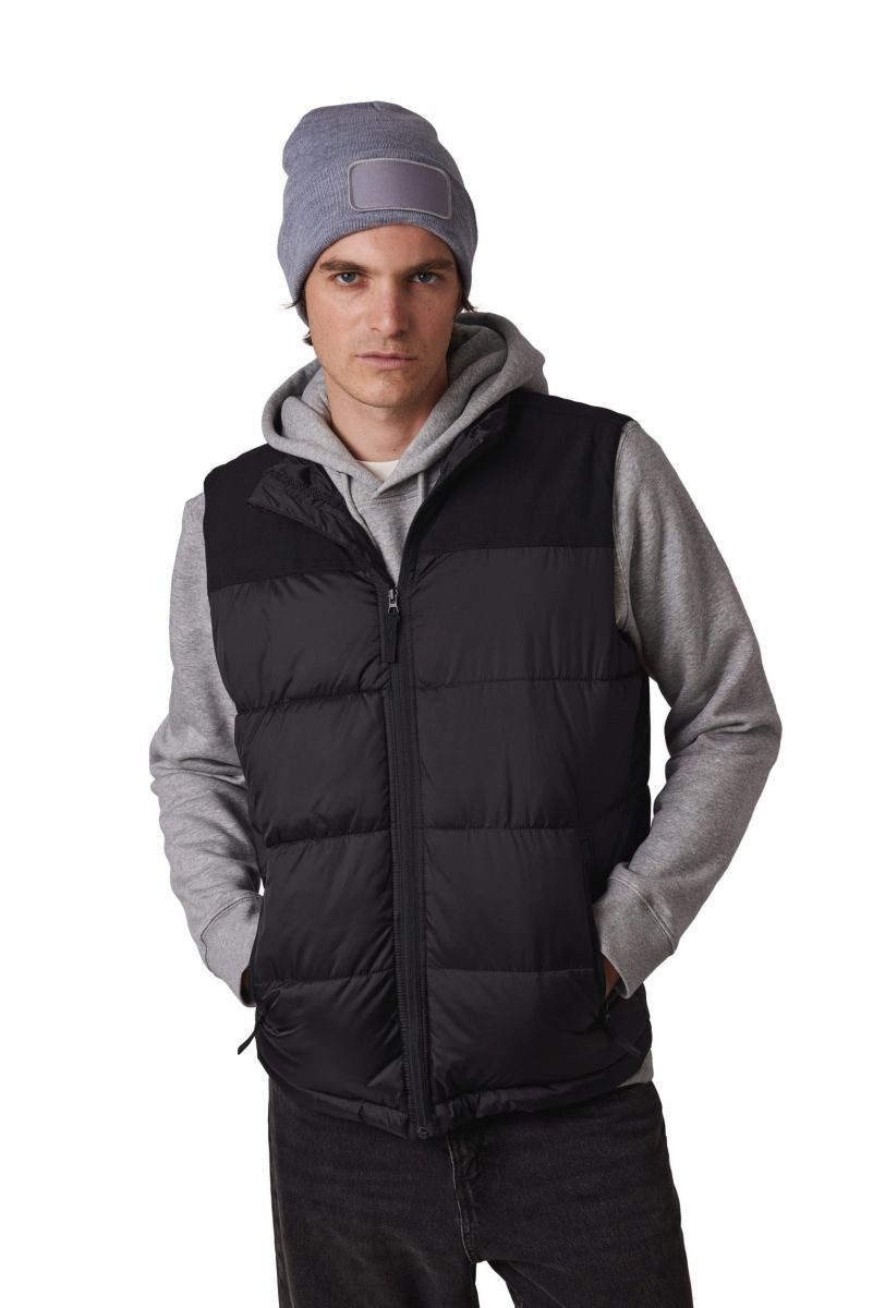 K-UP Bommelmütze Mütze mit Patch