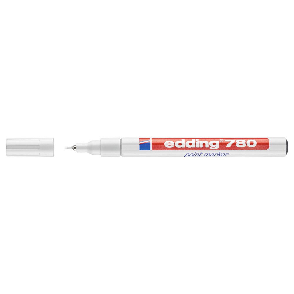 edding Lackmarker Edding 780 paint marker 4-780049 Lackmarker Weiß 0.8 mm – Bild 2 von 5