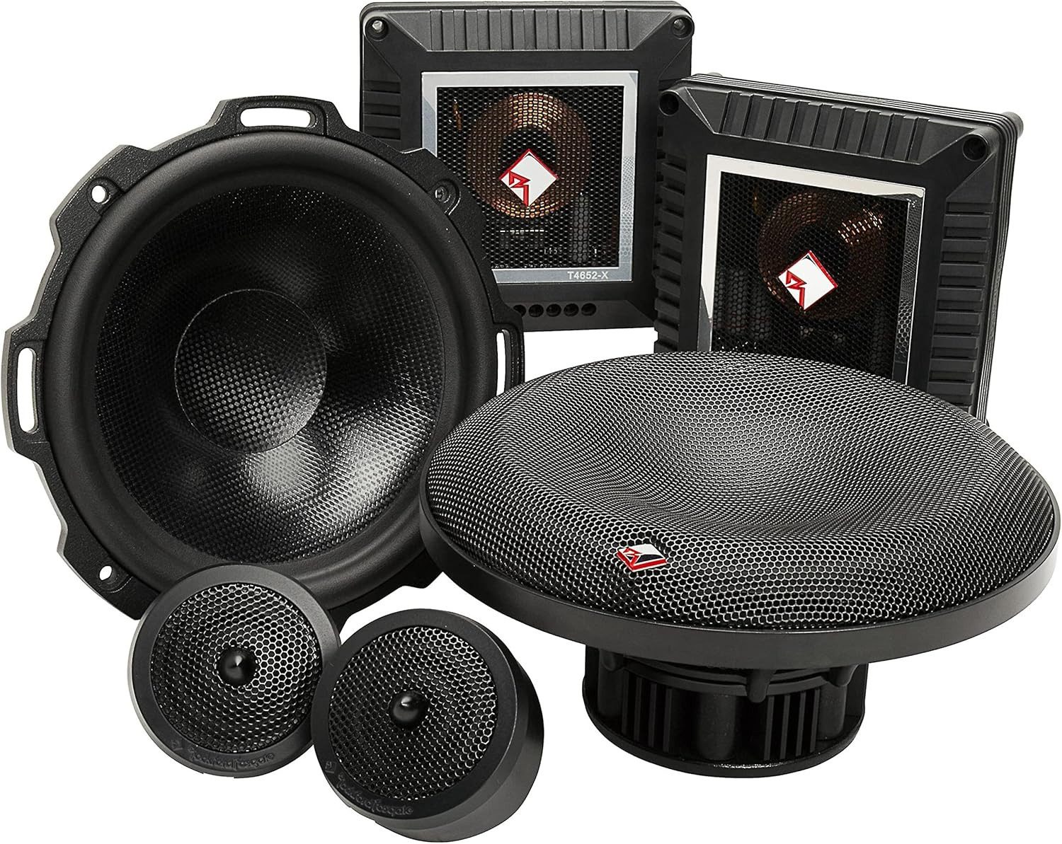 Rockford Fosgate Rockford Fosgate T4652-S POWER 2-Wege Kompo Lautsprecher 16,5 cm Auto-Lautsprecher