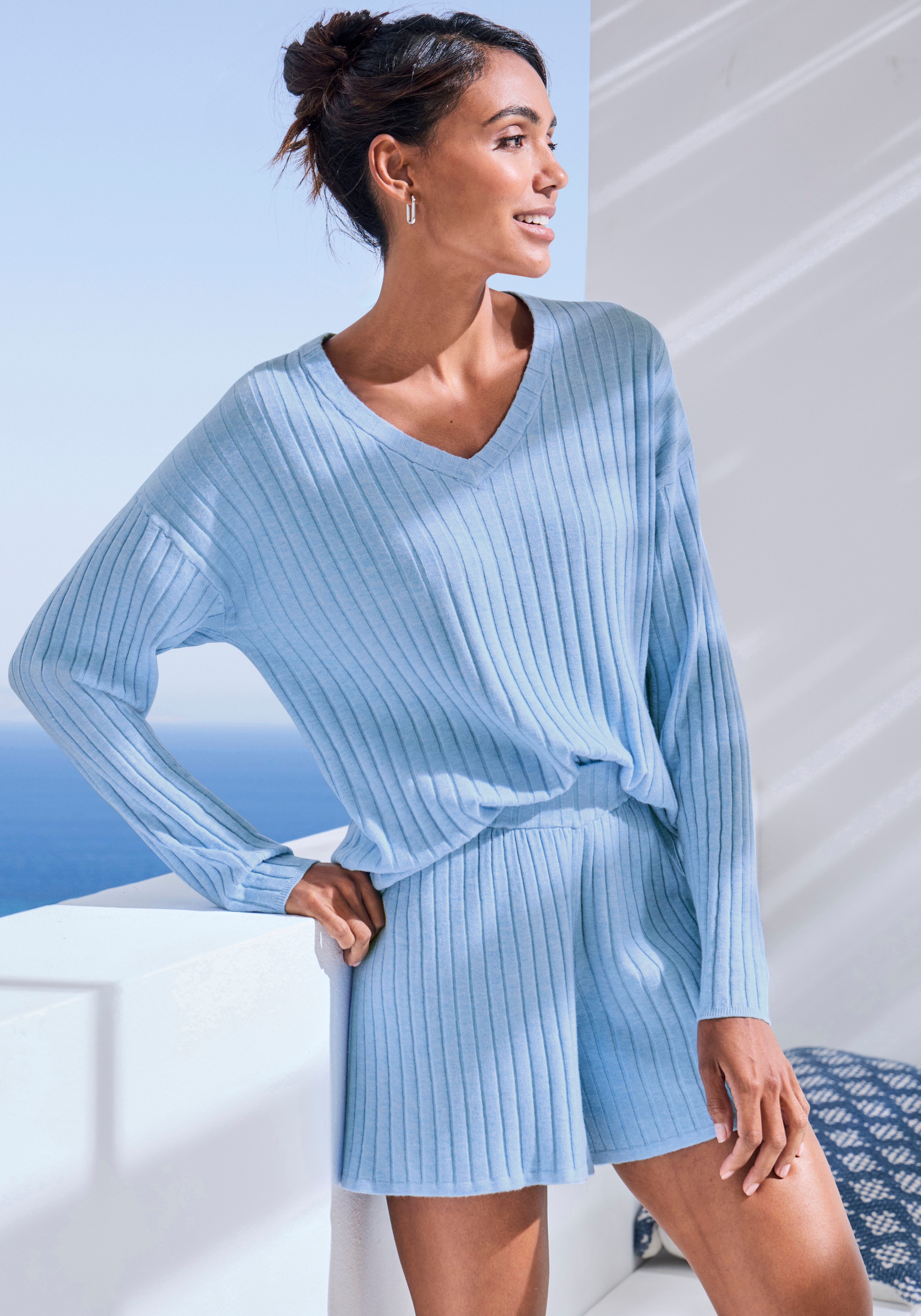 French Connection Shorts in lockerer Weite, Loungewear