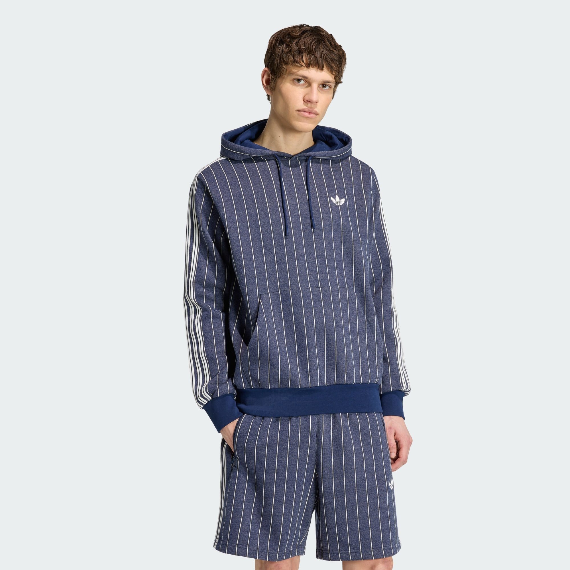 adidas Originals Hoodie HOODIE MIT NADELSTREIFEN (1-tlg)