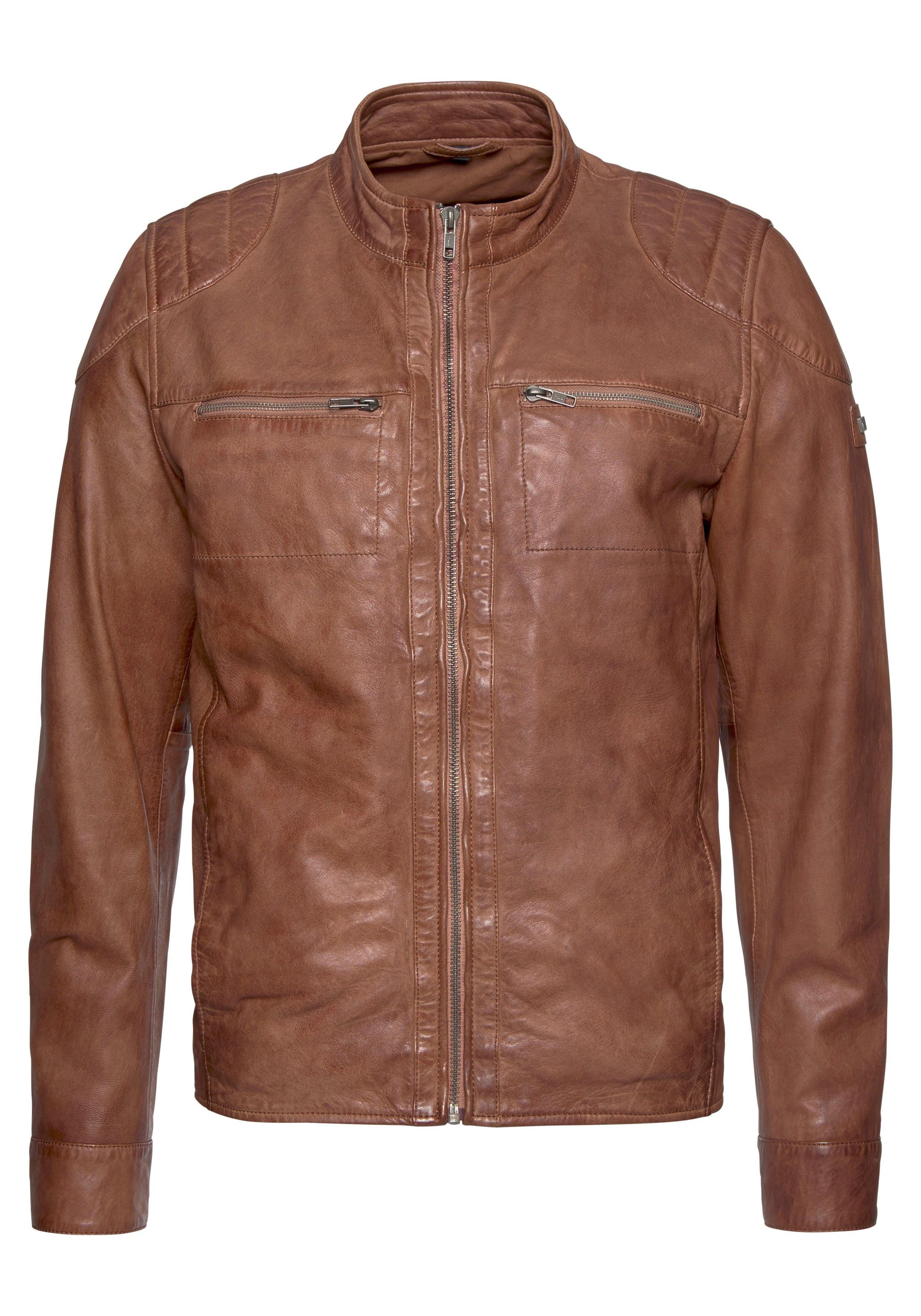 Lederjacke Flint