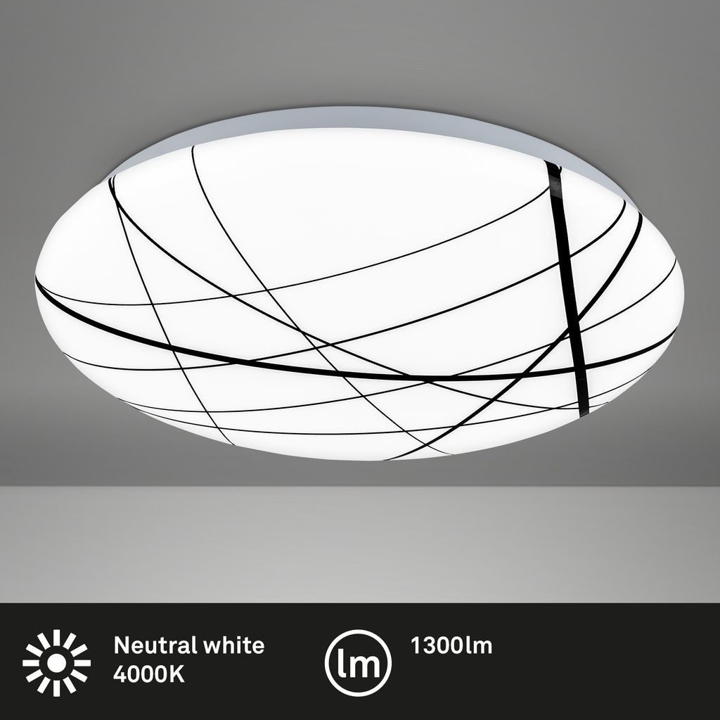 Briloner Leuchten LED Deckenleuchte 3898016, LED fest integriert, 4000K - N günstig online kaufen