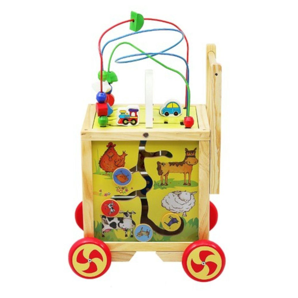 ISO TRADE Lernspielzeug Holzschieber Lernwürfel Kinderspielzeug (Spar-Set, günstig online kaufen