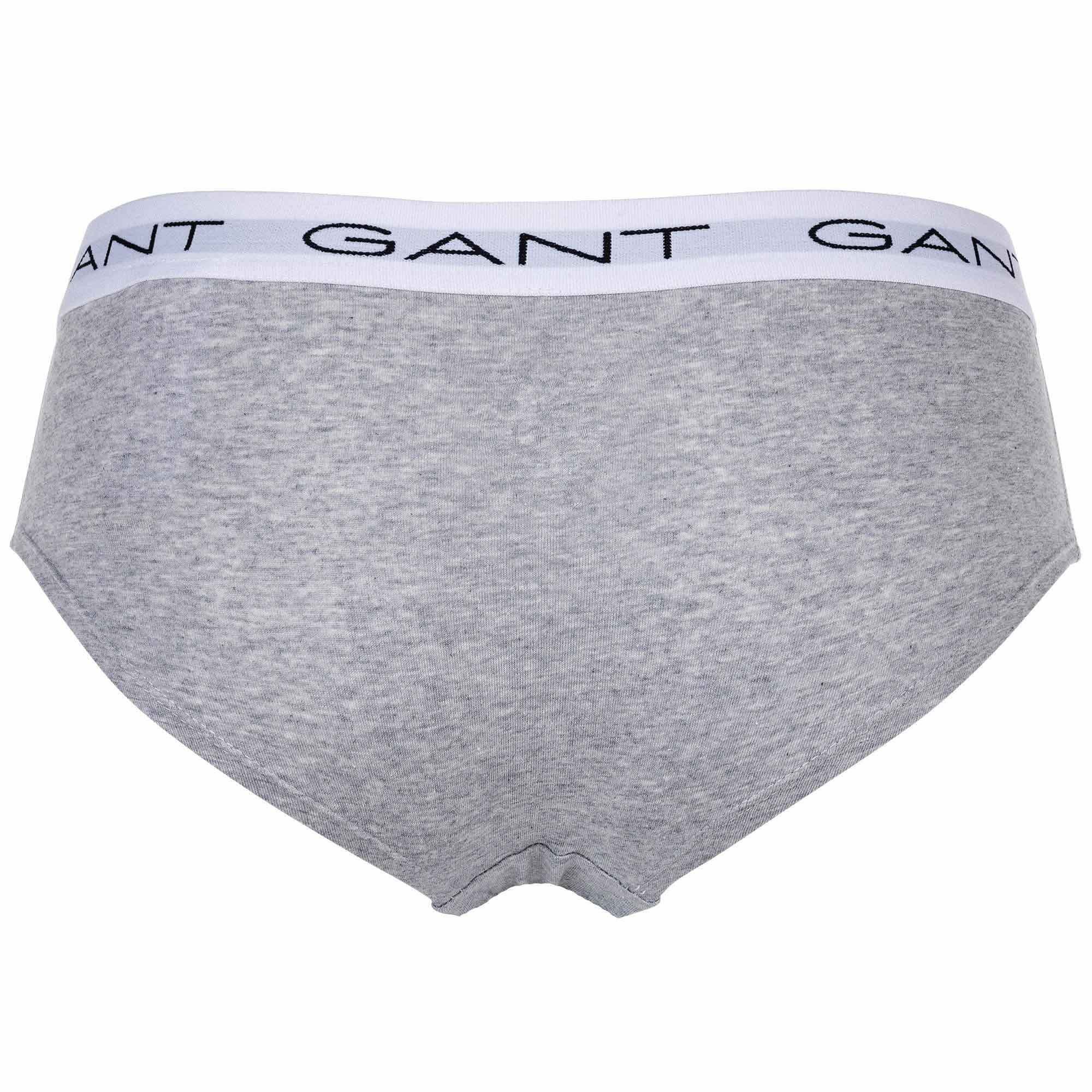 Gant BRIEFS 3er Pack Slips, HIPSTER Mädchen Grau Slip - 3-PACK