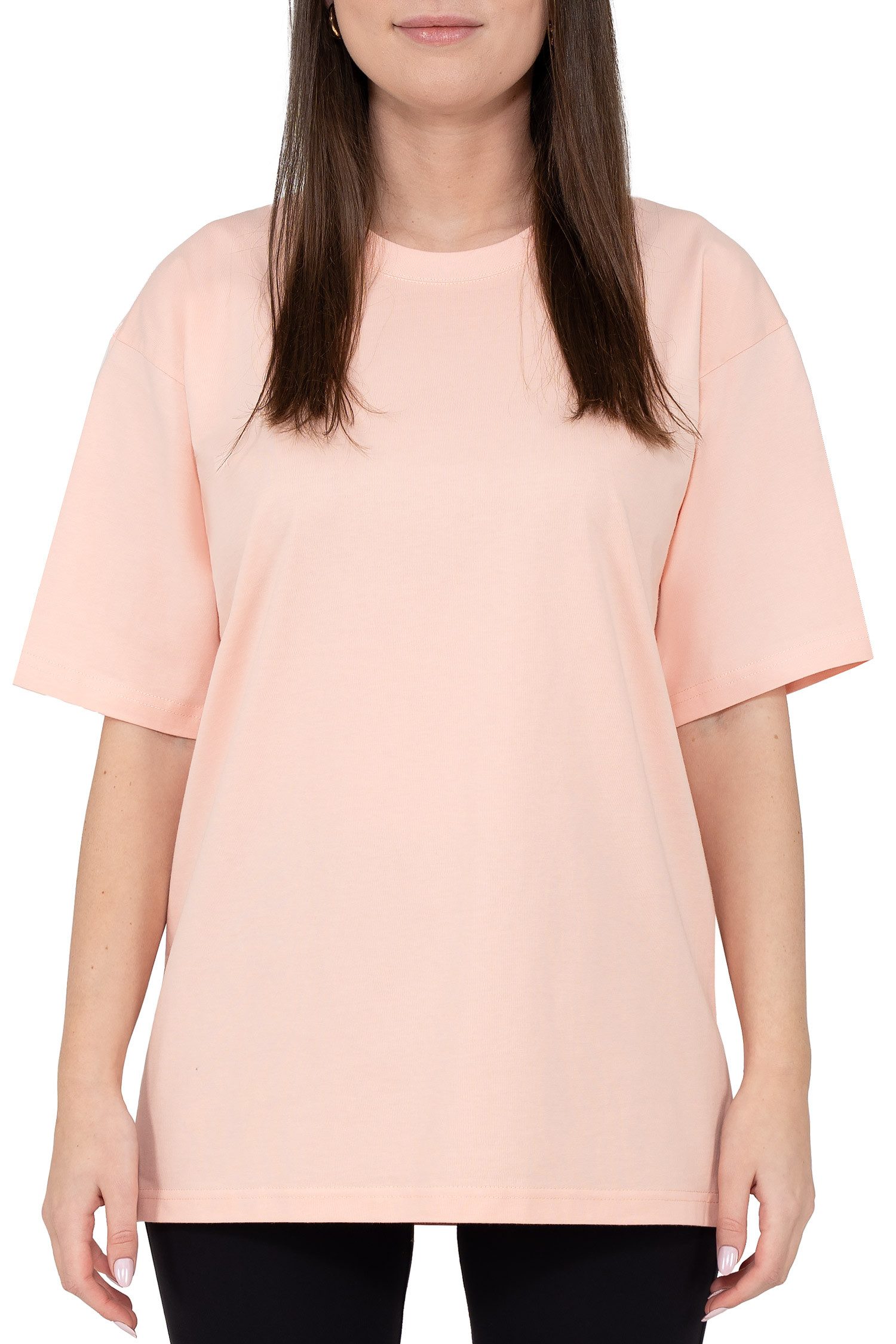 Reichstadt Oversize-Shirt Oversized Kurzarmshirt 24RSW058 in kräftigen Farben