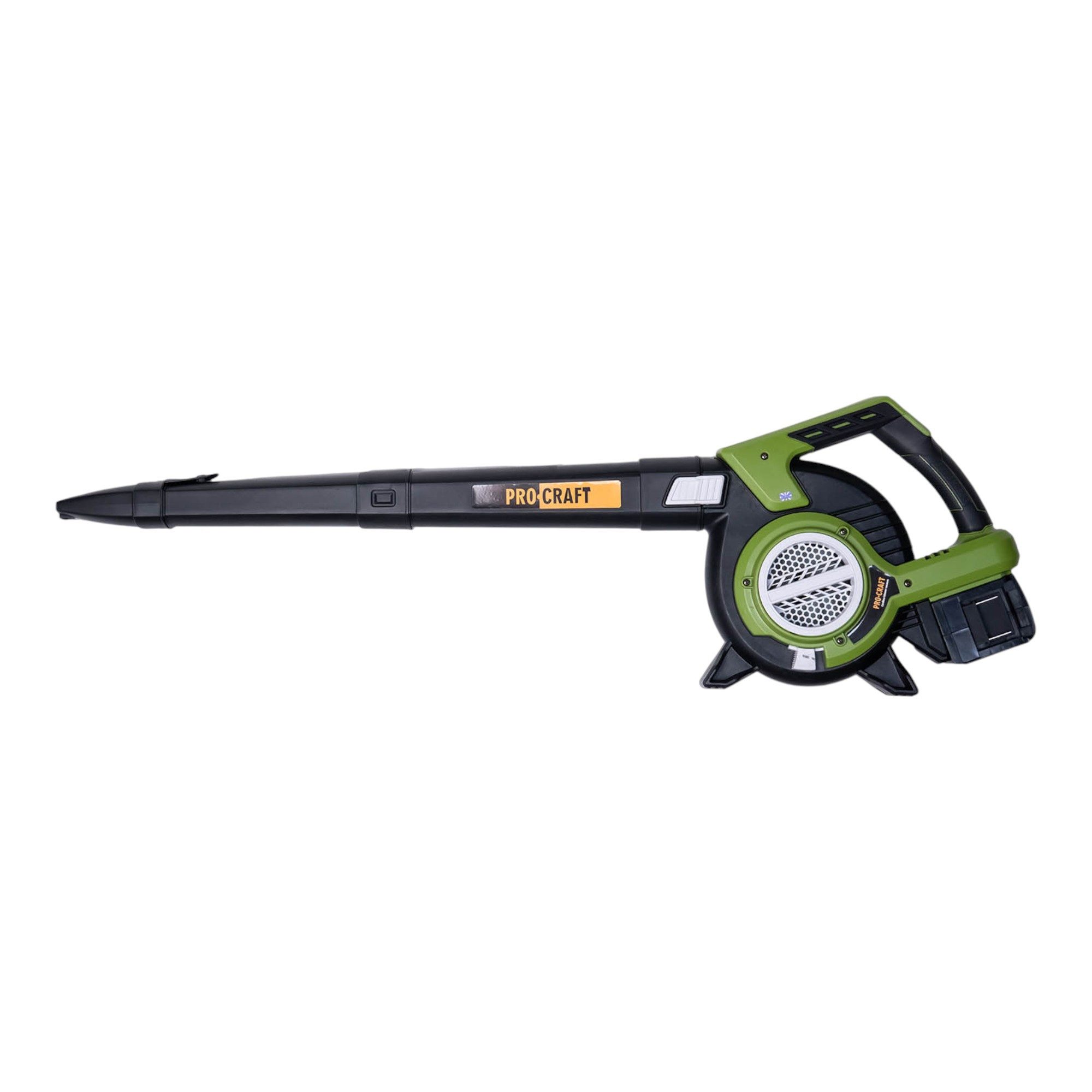 PRO CRAFT Akku-Laubbläser VB20 Akku Laubbläser und Laubsauger 40 V (2x 20 V) Brushless Solo
