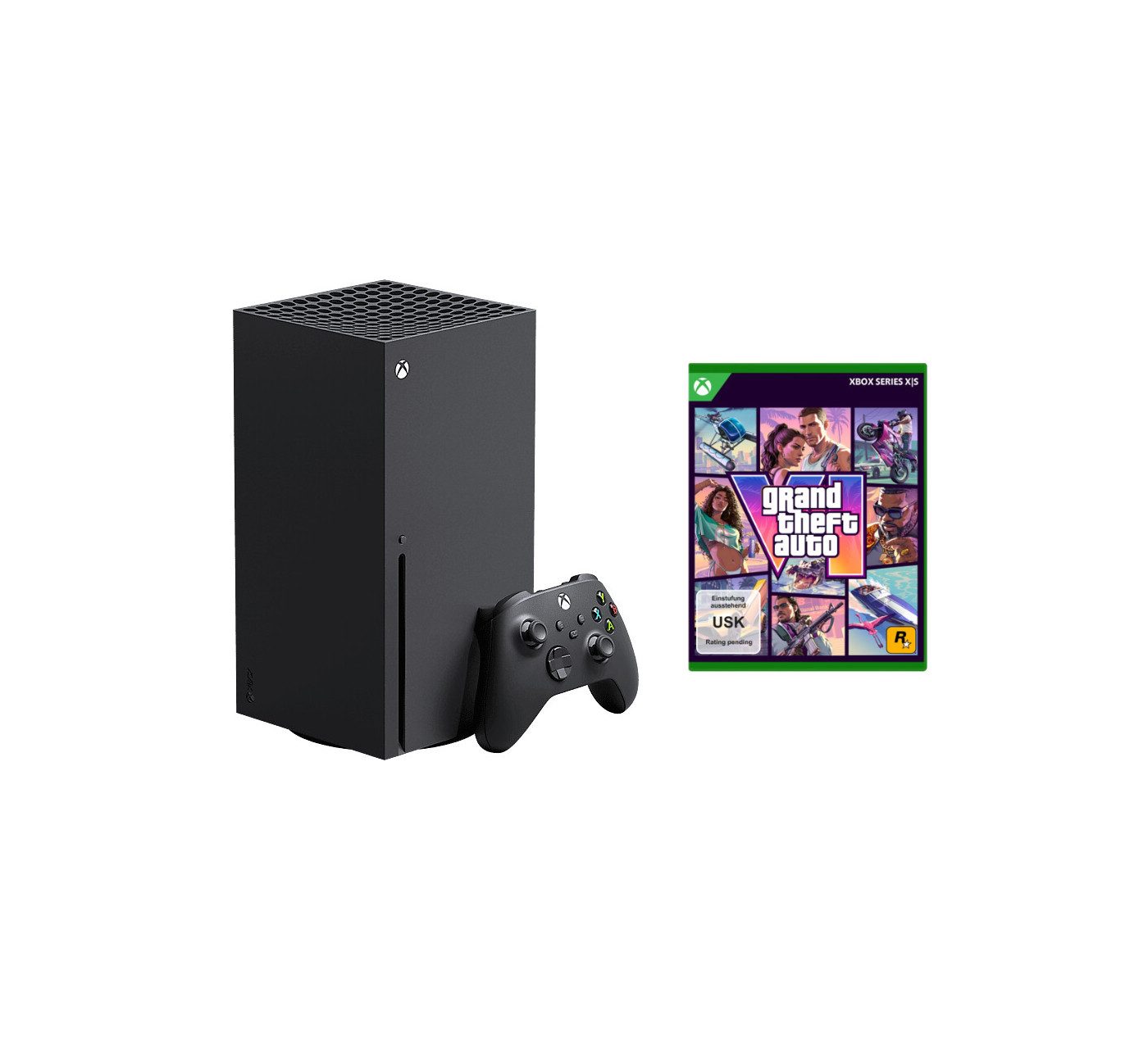 Microsoft Xbox Series X 1TB schwarz inkl. Grand Theft Auto VI 1TB – Bild 2 von 2