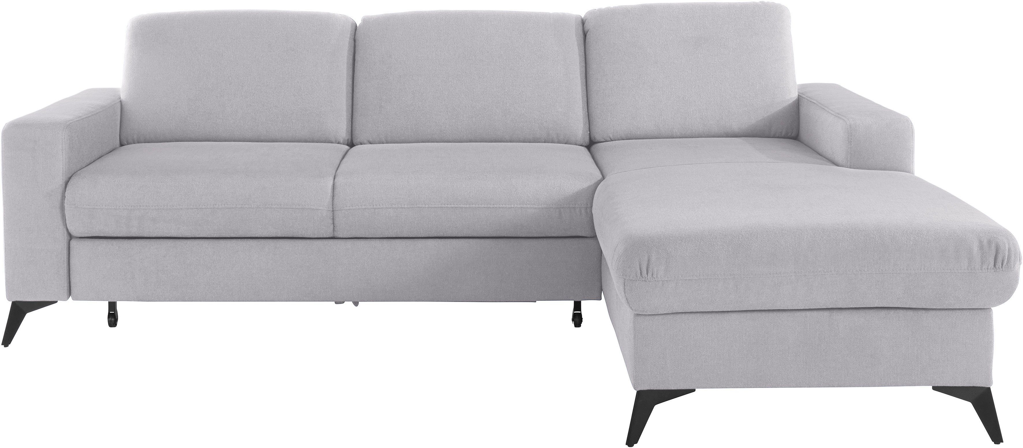 Places of Style Ecksofa "Lolland L-Form", Wahlweise mit Bettfunktion und Be günstig online kaufen