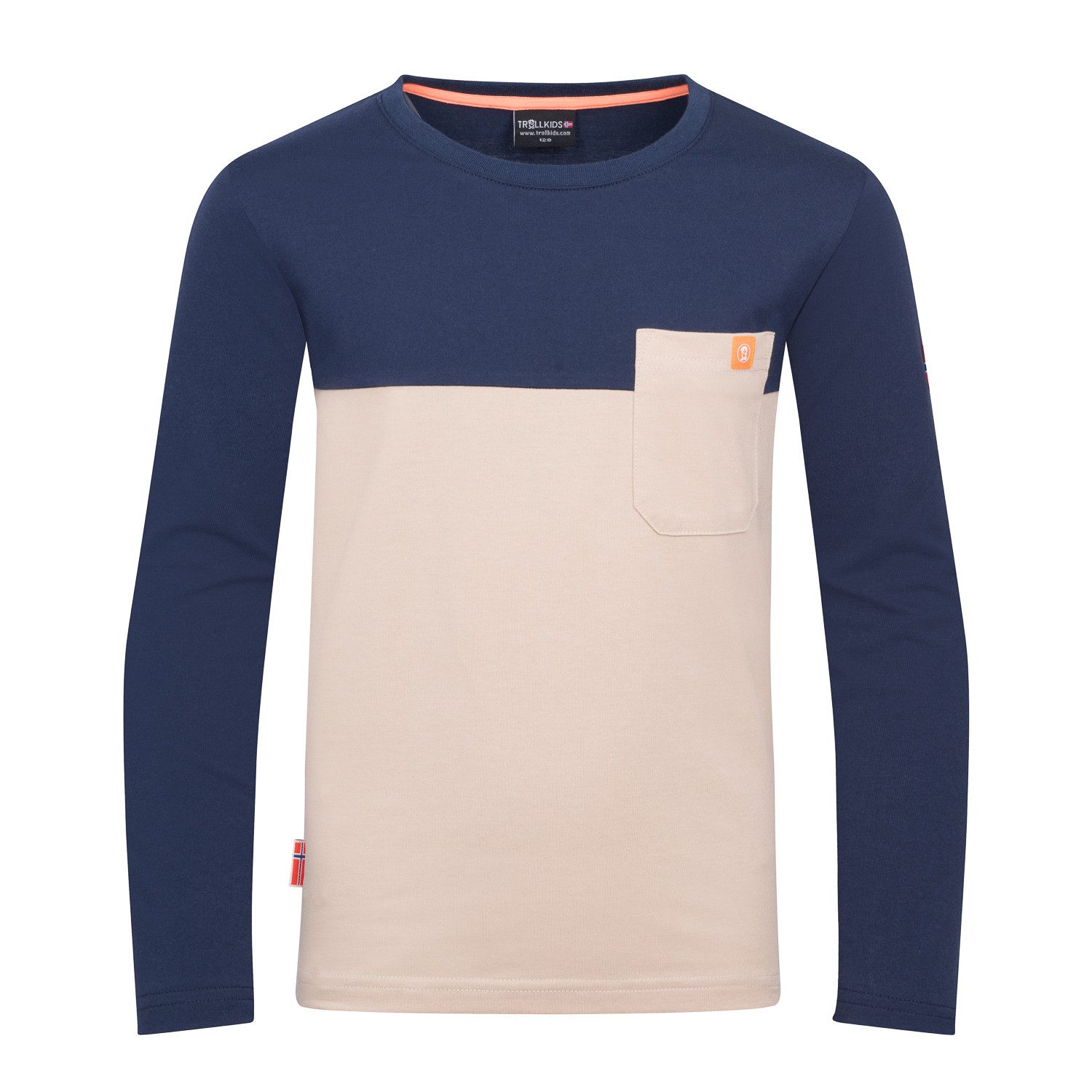 TROLLKIDS Langarmshirt Kids Bergen Longsleeve