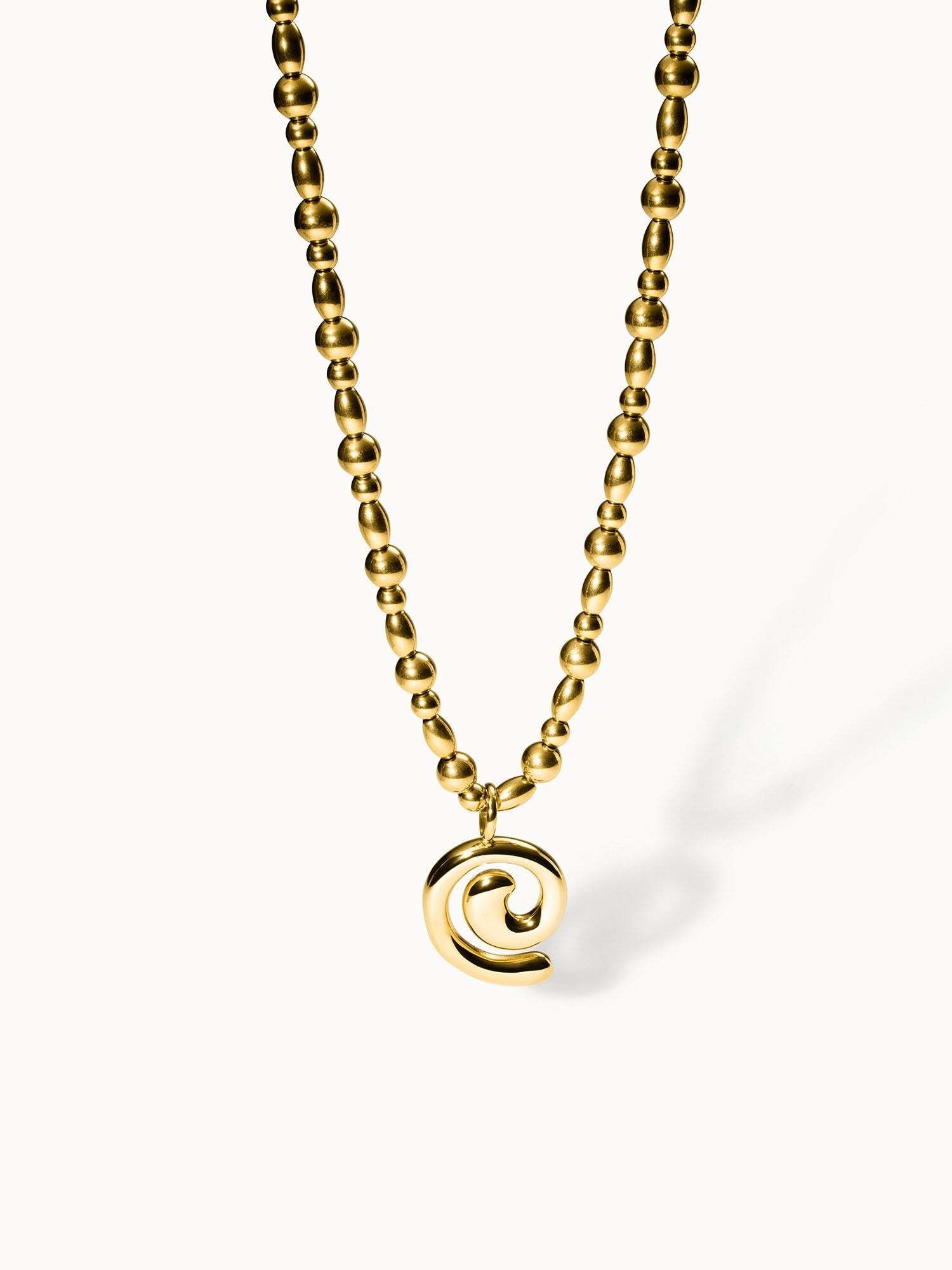 Kette mit Anhänger Swirl