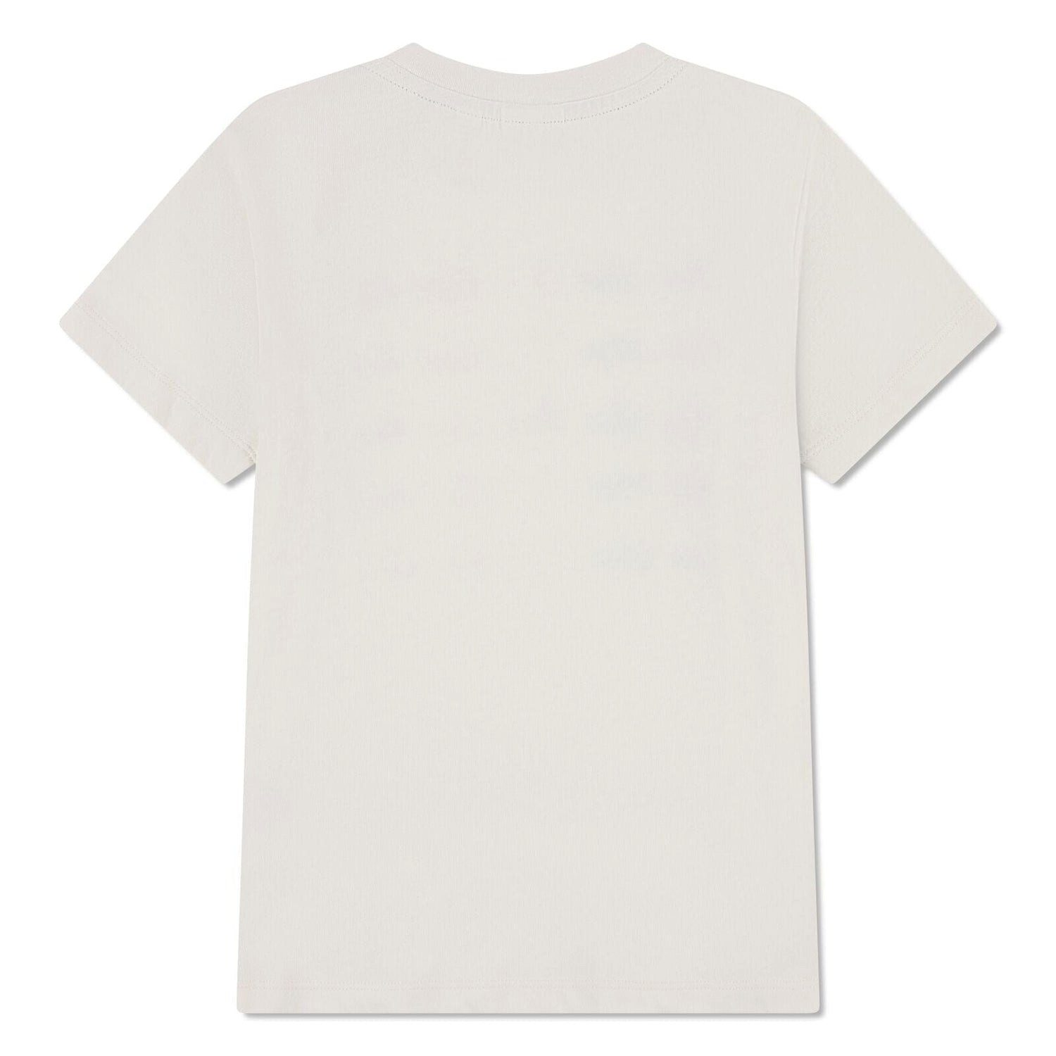 Lacoste T-Shirt LACOSTE Kids T-Shirt „Multi Croc Grid“ – Cream