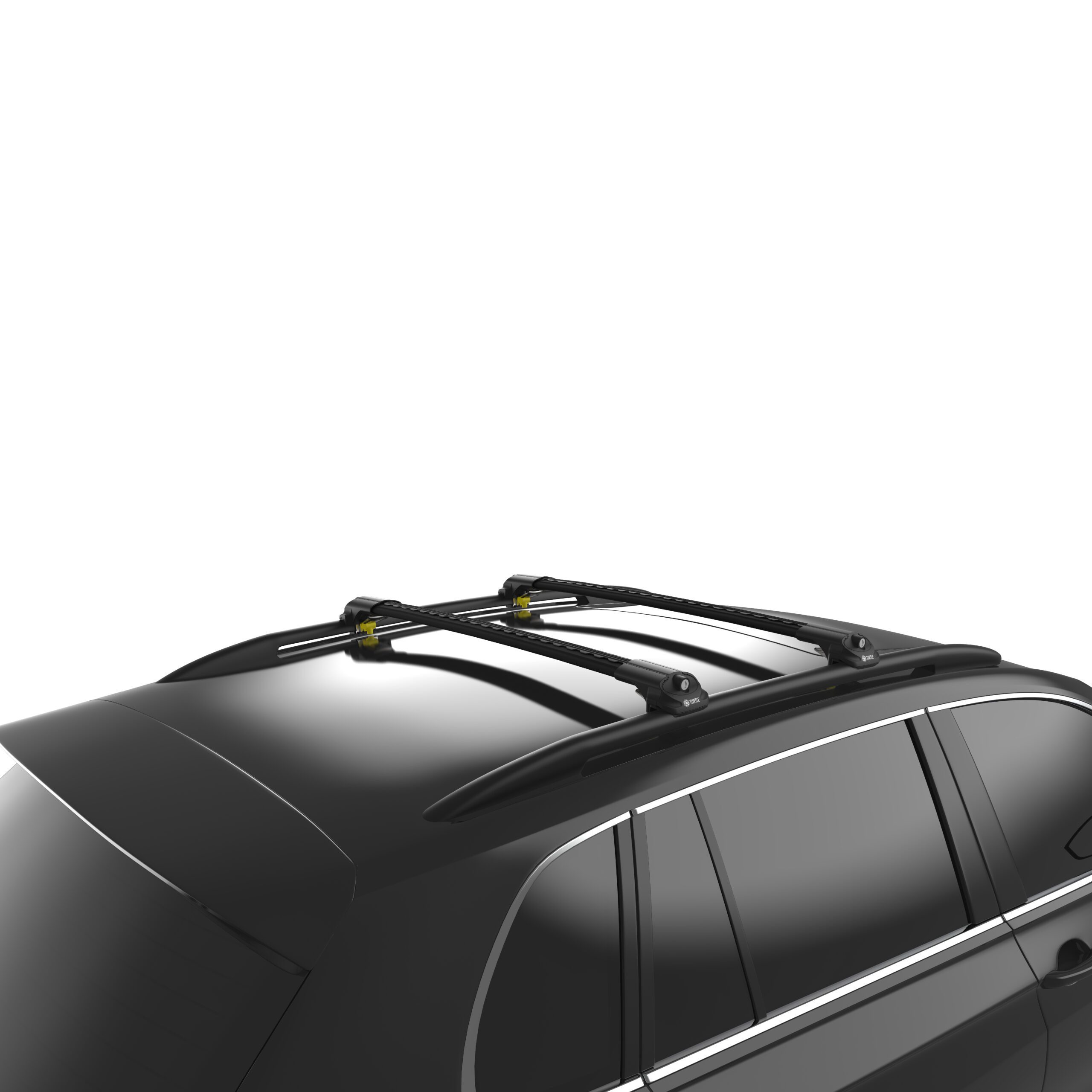 TURTLE Dachbox-Halterung TURTLE kompatibel mit Opel Zafira 1998-2004 Dachträger Air1