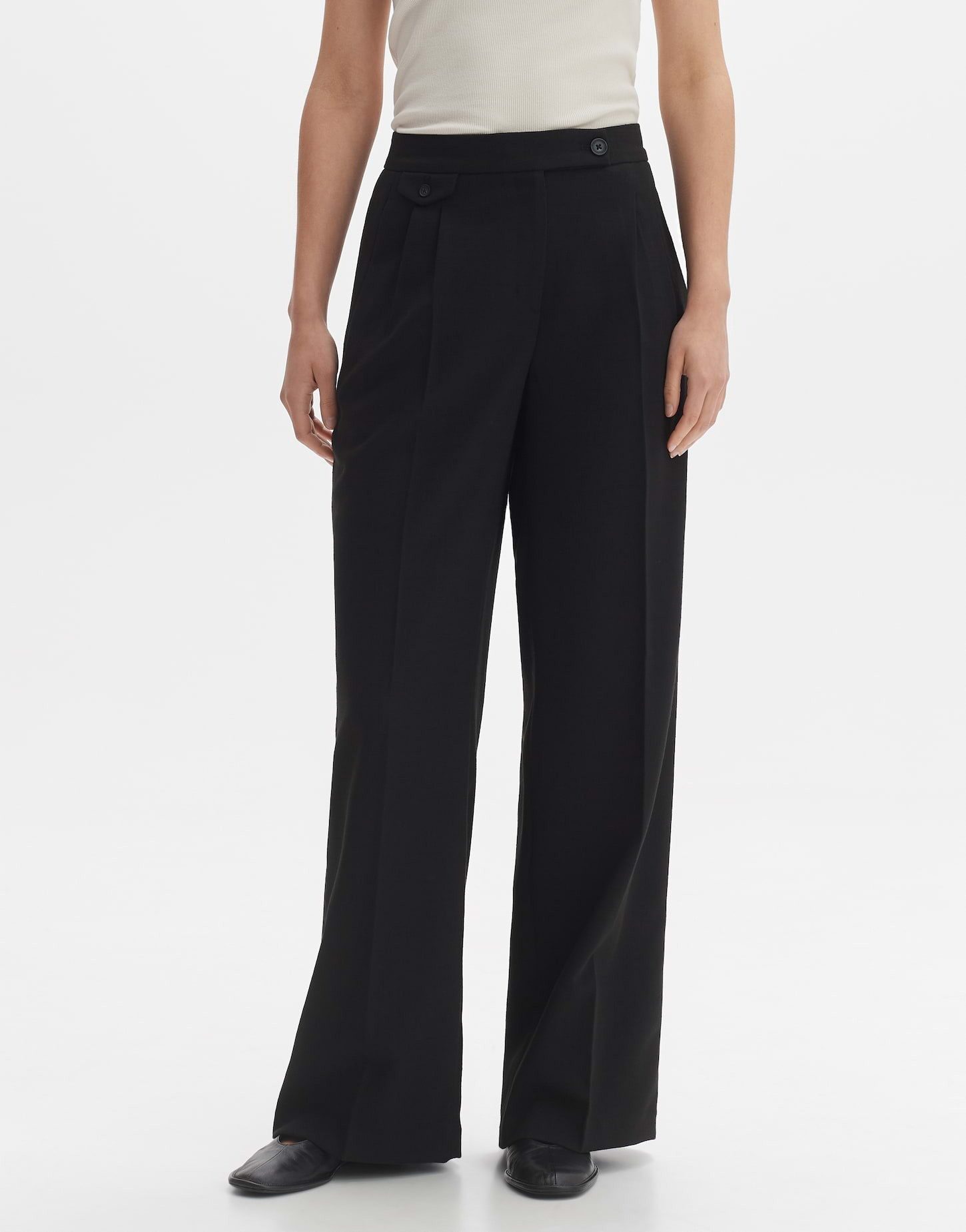 OPUS Anzughose Wide Leg Pants MARZENA günstig online kaufen