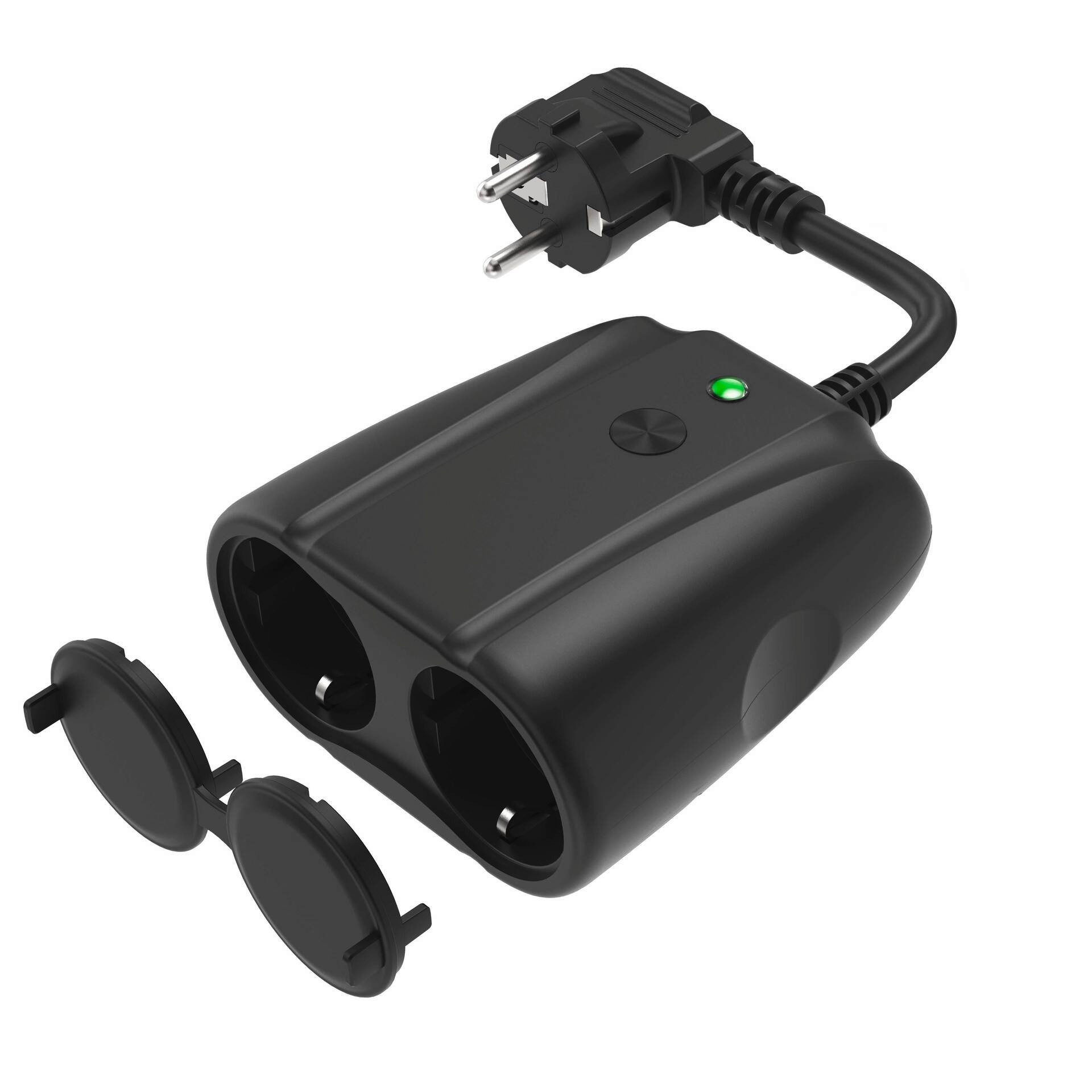 LUPUS ELECTRONICS 2 Kanal Outdoorsteckdose Smart-Home-Zubehör