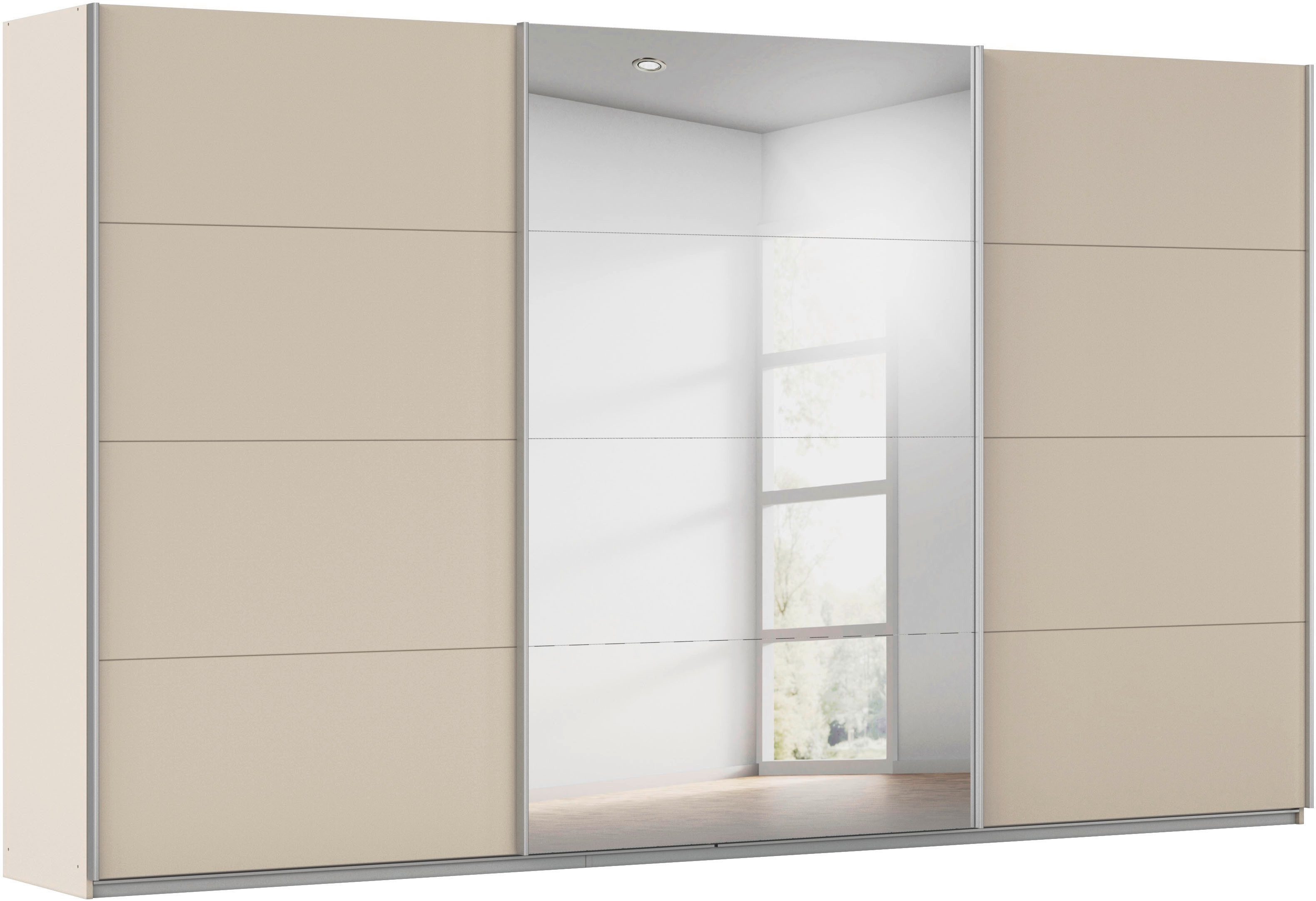 OTTO home Kleiderschrank Mehrzweckschrank Aktenschrank Möbel Mietswohnung Schlafzimmer KOLUNA (3 Ausstattungen BASIC/CLASSIC/PREMIUM (inkl. SOFT-CLOSE-FUNKTION) Breiten 203/271/315/360 cm Höhen 210/229 mit Spiegel MADE IN GERMANY