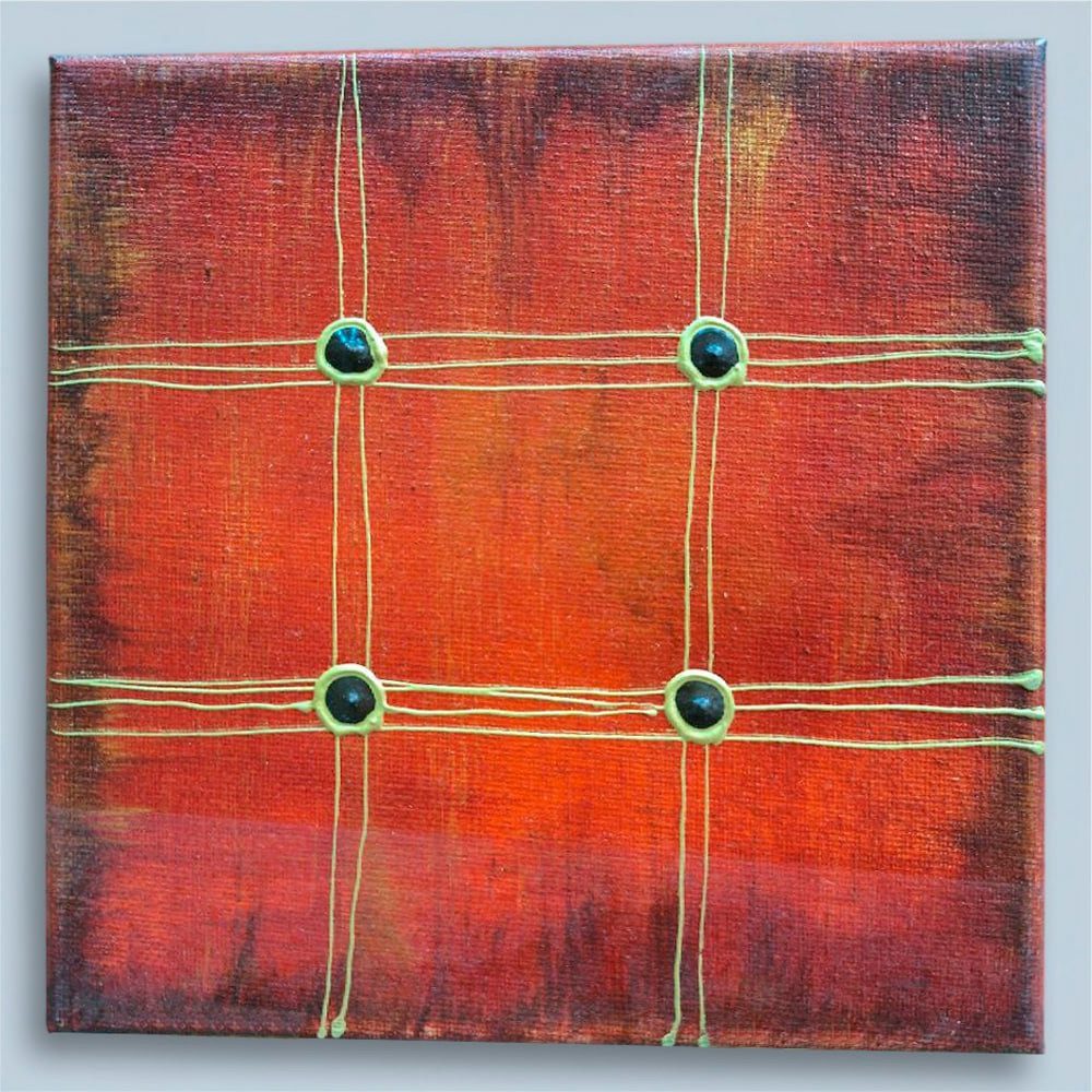 Xlmoebel Gemälde Handgemaltes abstraktes Ölgemälde echtes Unikat Sofort, Hergestellt in Europa