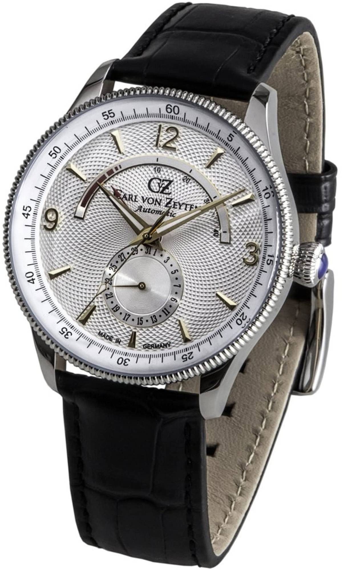 Carl von Zeyten Automatikuhr CVZ0032WH Neuschwanstein