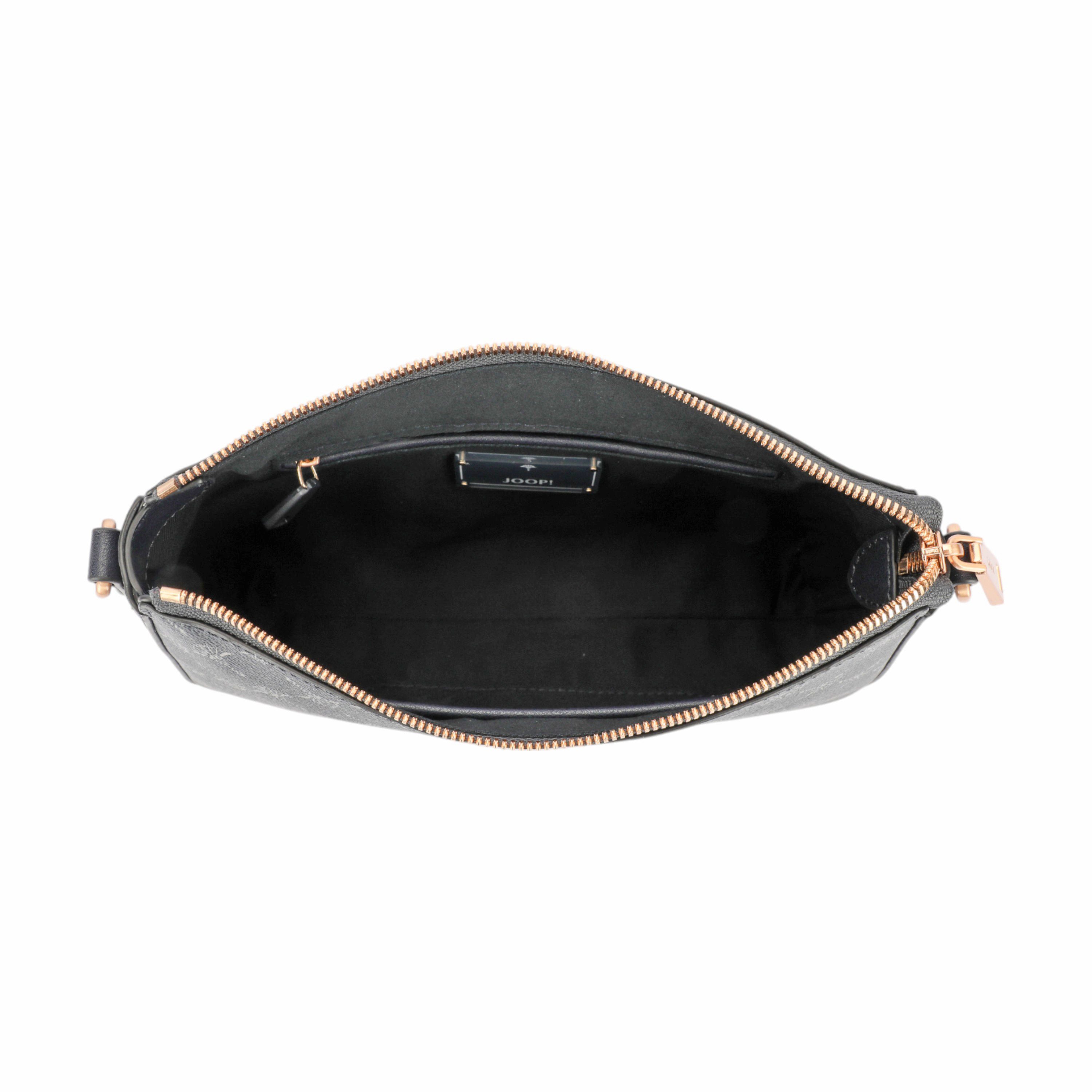 JOOP! Umhängetasche cortina 1.0 jasmina shoulderbag shz (Set, Abnehmbares RV-Täschen), Damen Schultertasche mit verstellbarem und abnehmbarem Schulterriemen