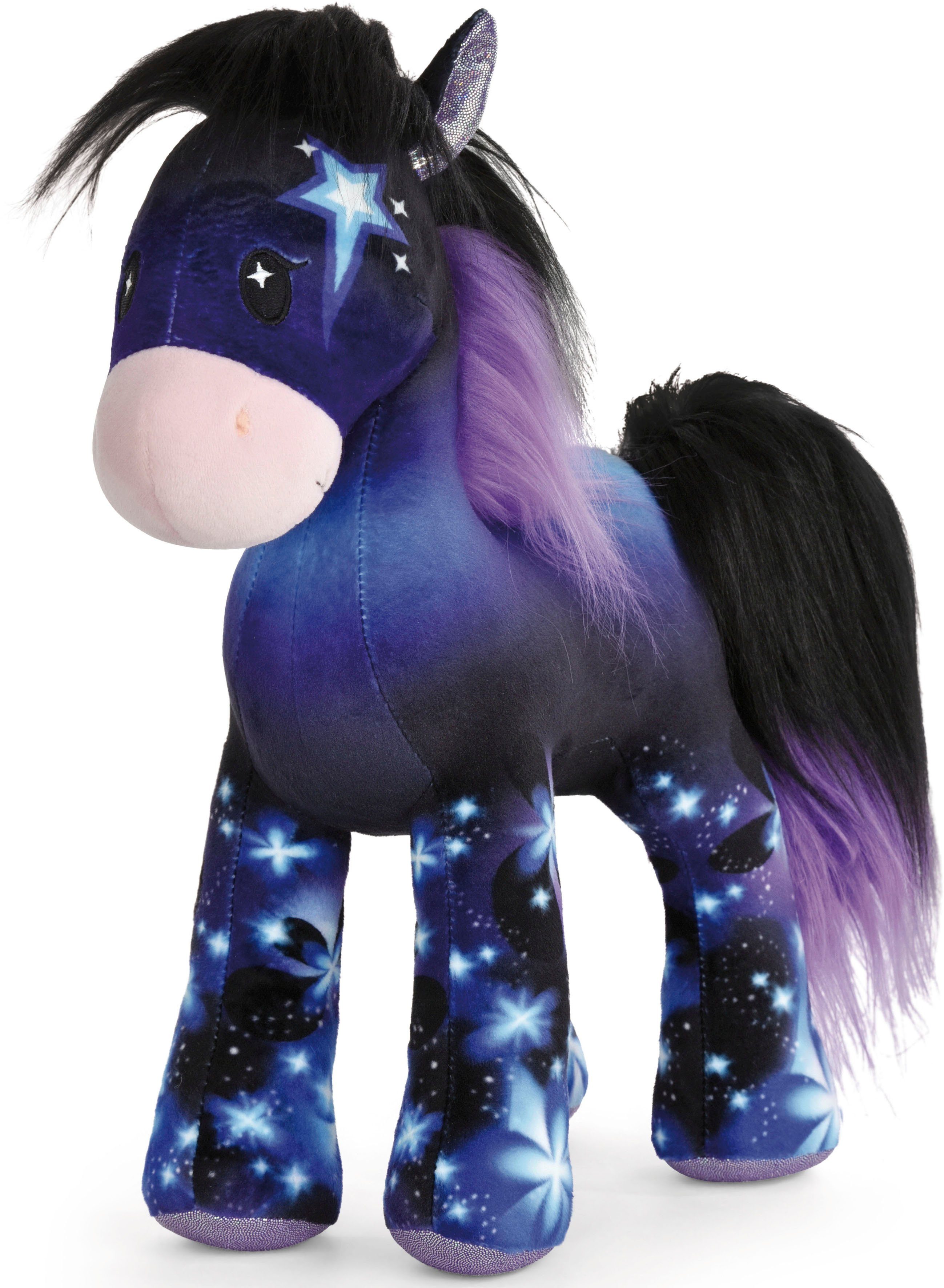 Pony recyceltes 35 Nici Kuscheltier cm, Standard) Stars, enthält Pony Material (Global Recycled Starflower,