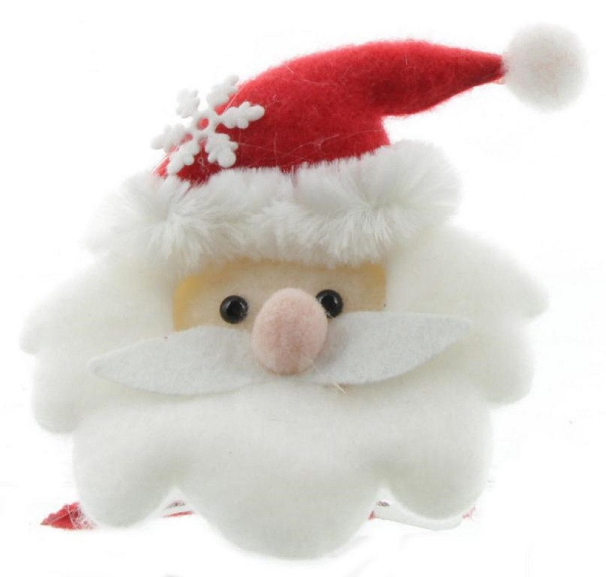 michel toys Handels-GmbH Haarklammer Haarclip Santa Weihnachtsmann Spange, 1-tlg.