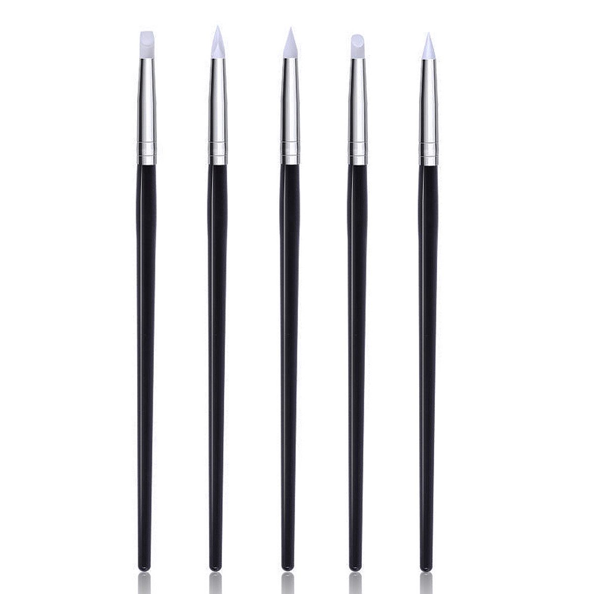 DEBAIJIA Nageldesign Zubehör Silikon‑Nagelstift, für Gravur, Prägung und Hohl‑Muster bei Gelnägeln