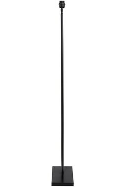 Light & Living Stehlampe TAMSU, H 137 cm, Schwarz matt, Metall, ohne Leuchtmittel, Lampenfuß ohne Lampenschirm