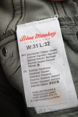 Blue Monkey Stoffhose Blue Monkey Magic Herren Hose Freizeithose Gr. 31/32 grau Neu