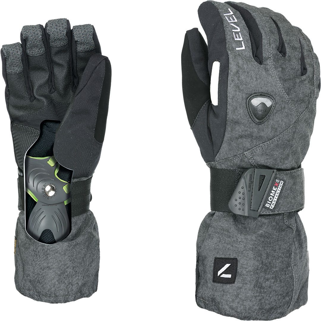 Snowboardhandschuhe LEVEL FLY Handschuh 2026 pk black