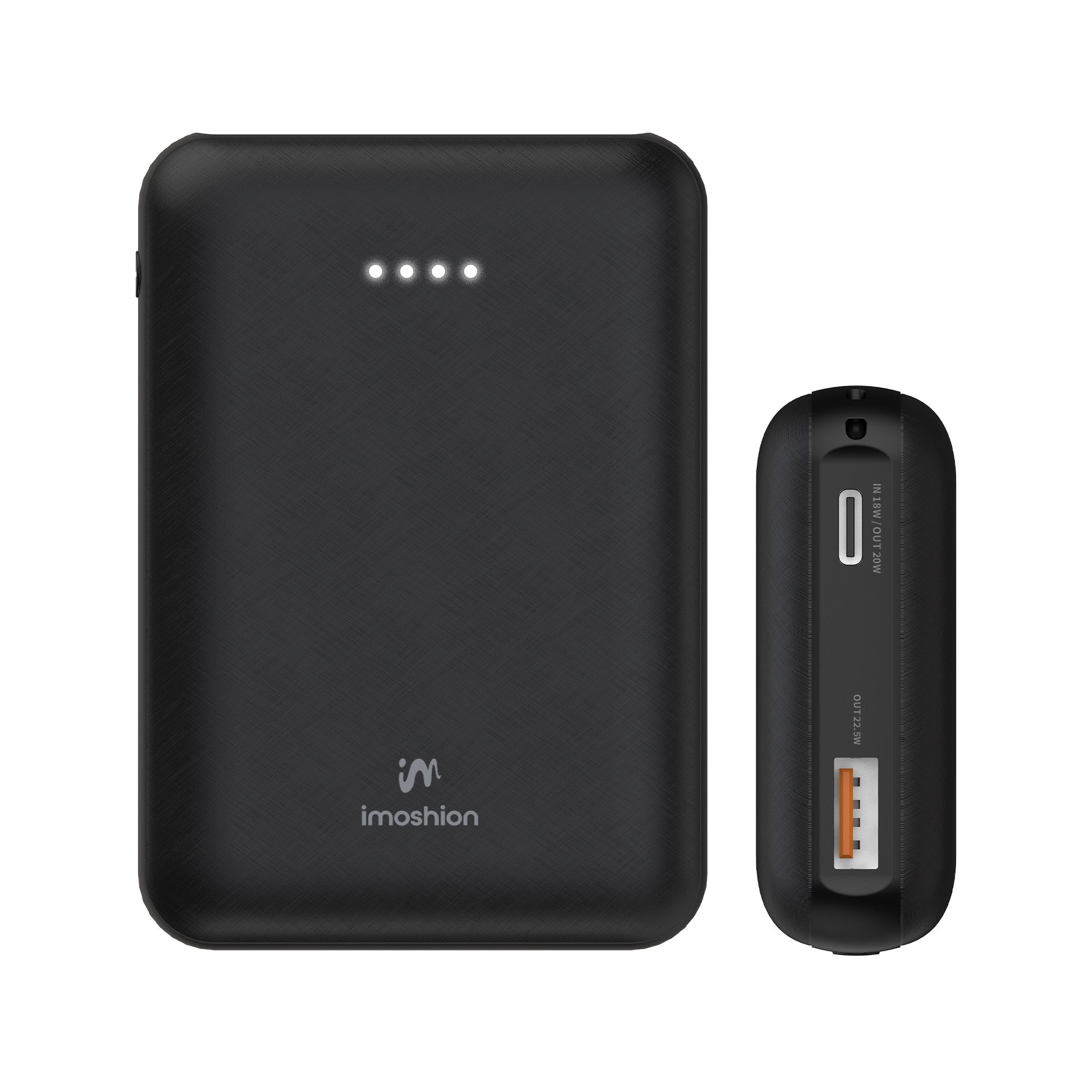 imoshion imoshion Kompakte Powerbank 10.000 mAh - Kleine Powerbank - 22,5W Schn Powerbank (1 St)