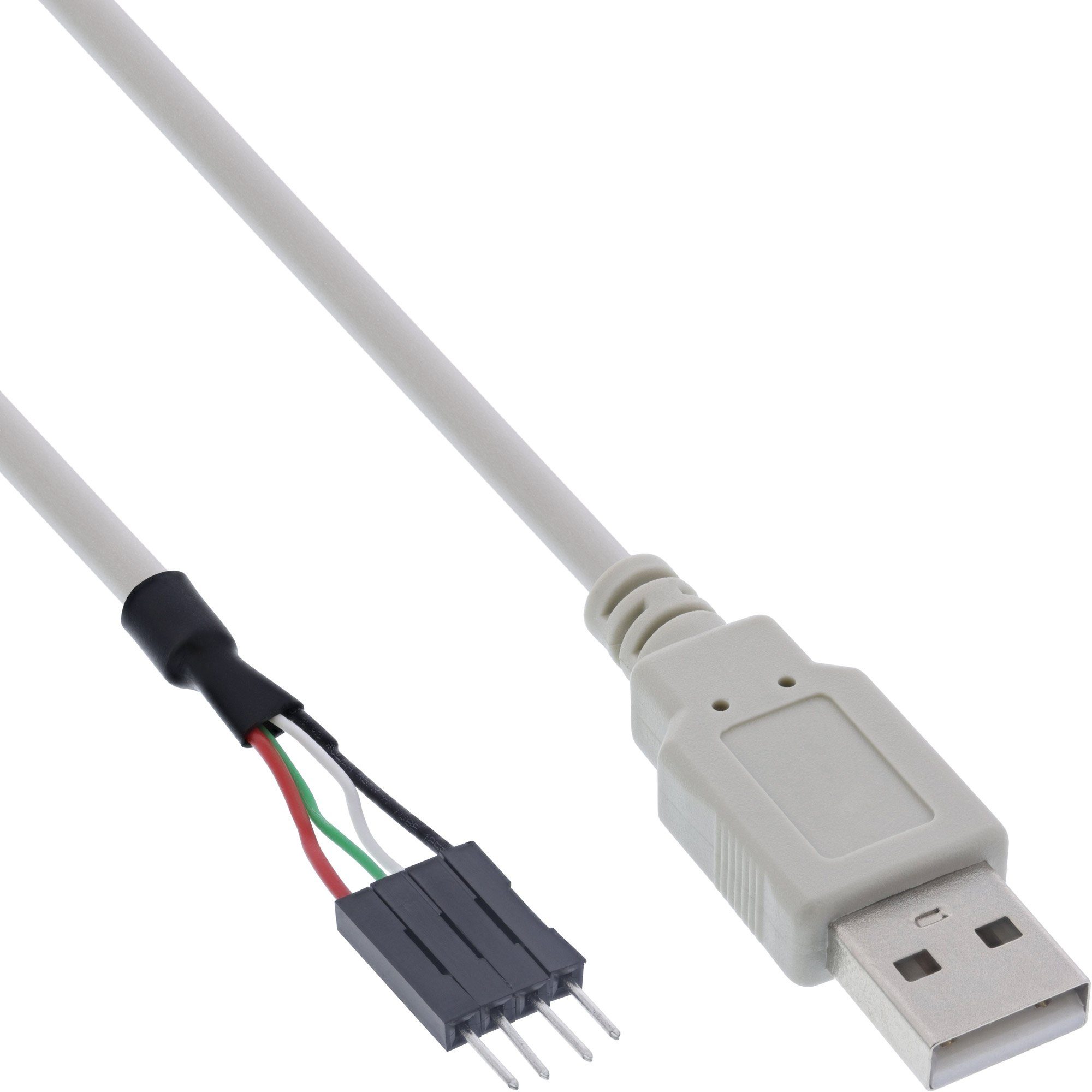 InLine® USB 2.0 Adapterkabel, Stecker A auf Pfostenanschluss, 0,40m USB-Adapter