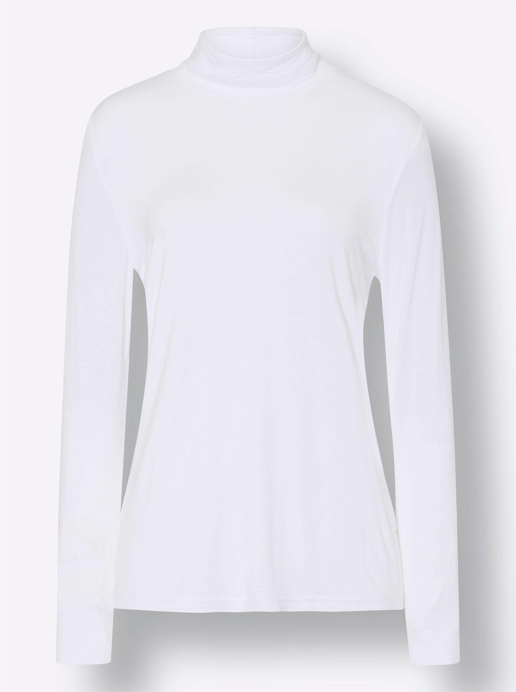 Sieh an! T-Shirt Stehkragen-Shirt Langarm – Bild 3 von 3