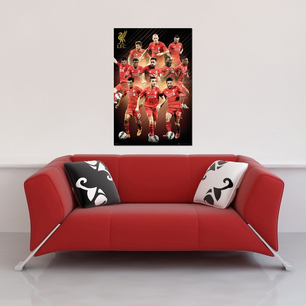 Poster Liverpool FC - Poster - Players 15/16