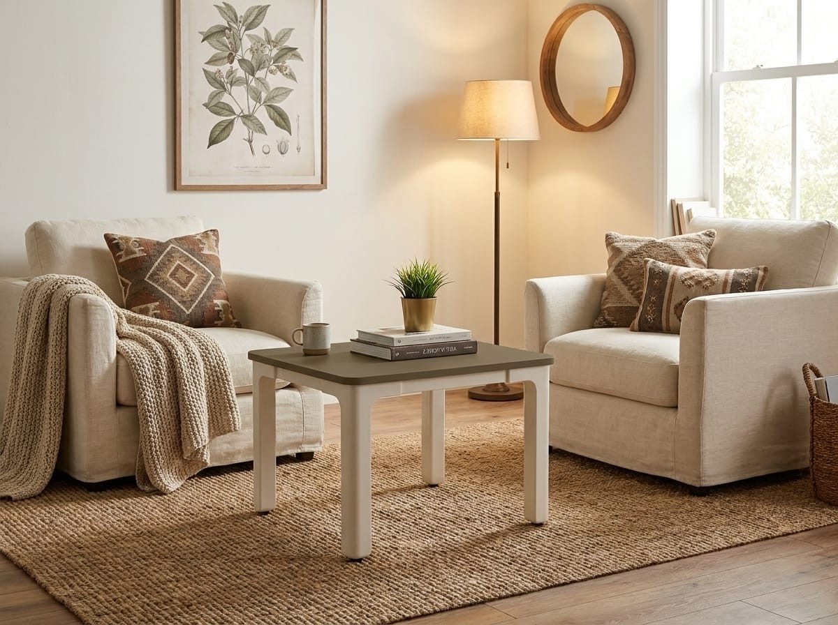 Xlmoebel Couchtisch Moderner Couchtisch aus Holz mit grüner Platte für das Wohnzimmer, Made in Europa