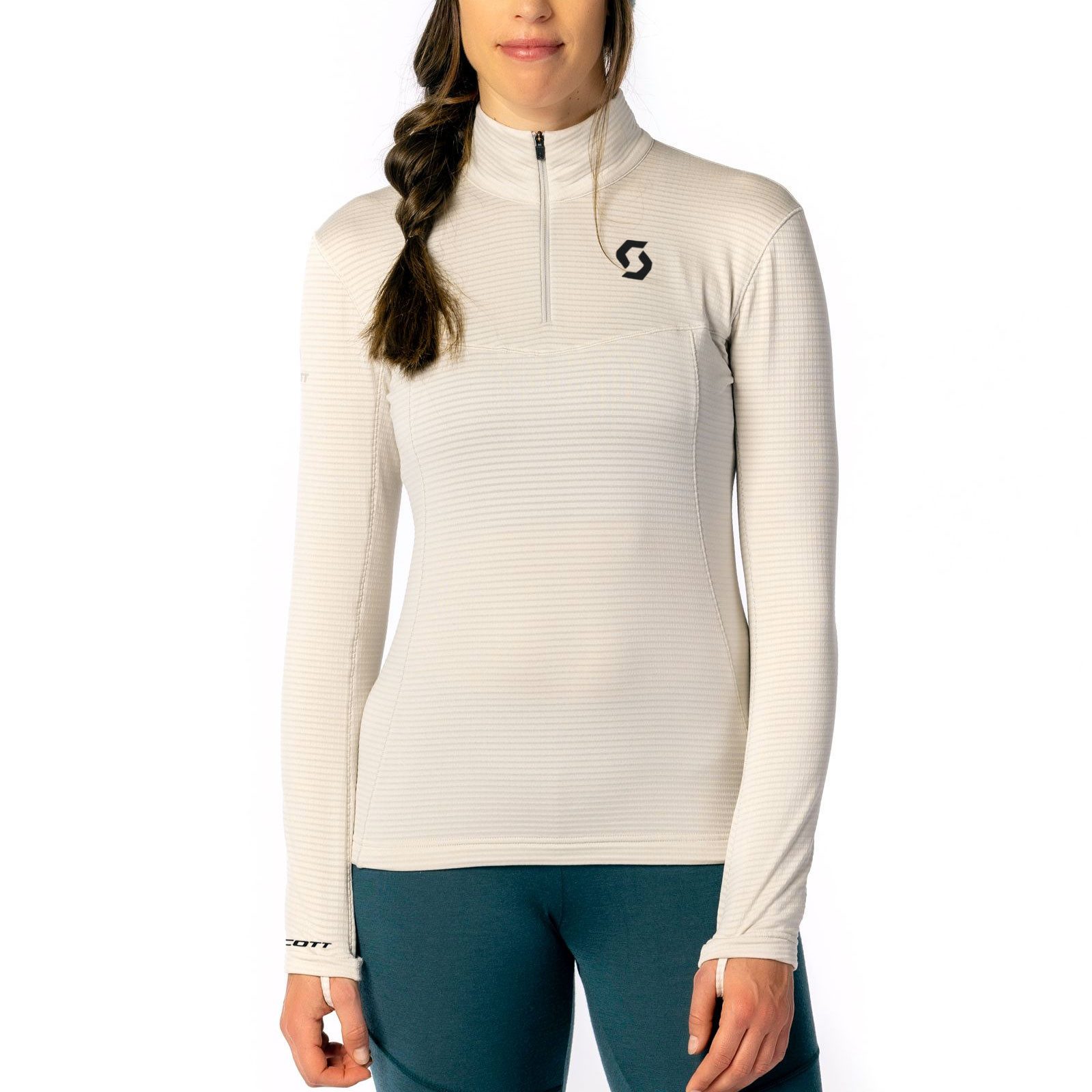 Scott Trainingspullover Defined Light Pullover körperbetont geschnitten