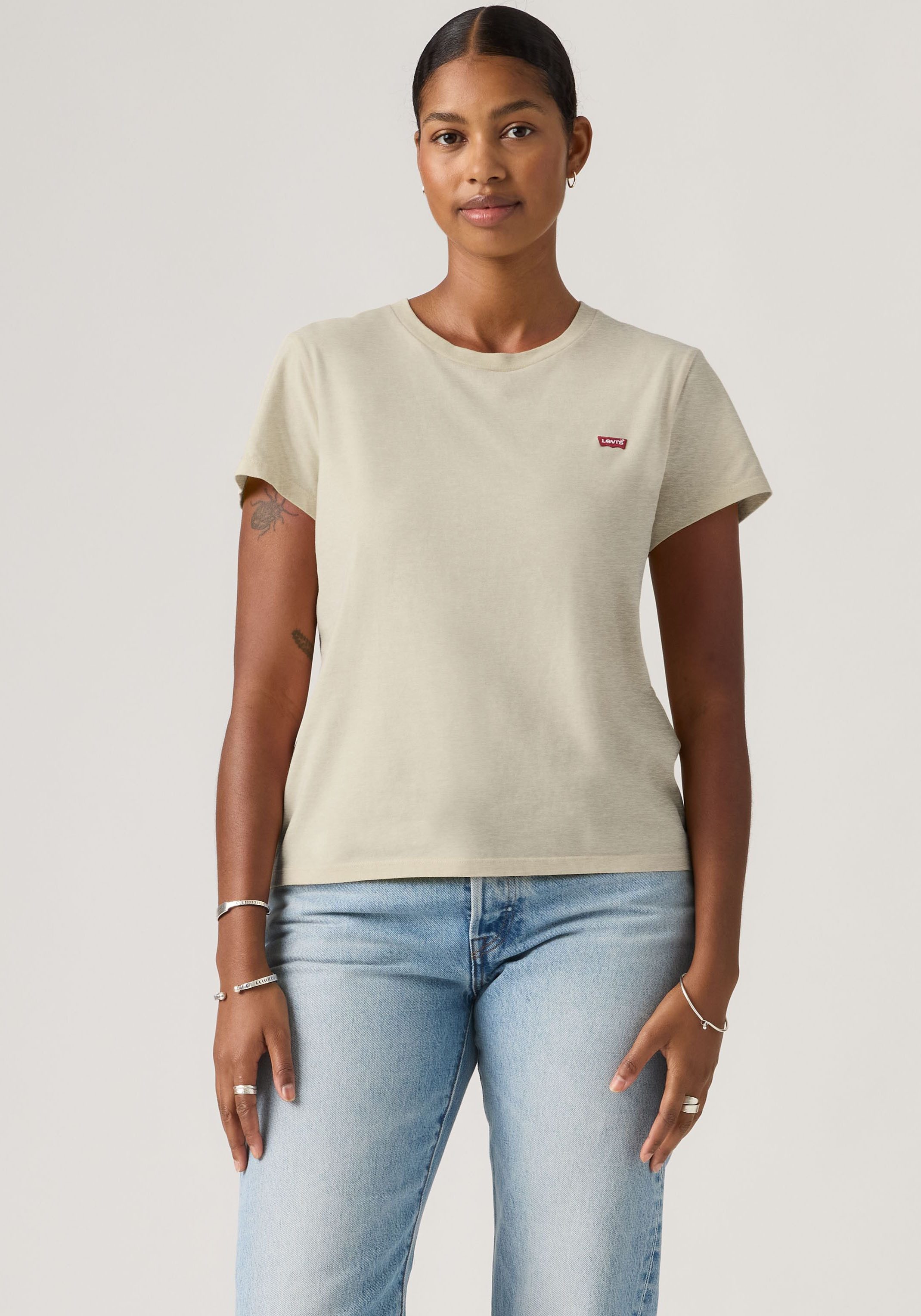 Levi's® T-Shirt TEE Minilogo mit kleiner Logostickerei