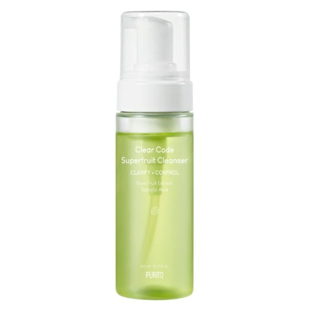 Purito Körperpflegemittel Reinigungsschaum für das Gesicht (Clear Code Superfruit Cleanser)