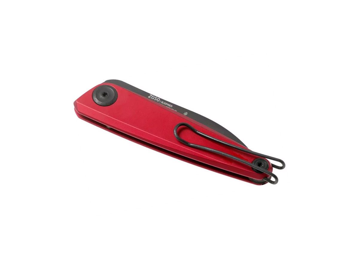 ACTA NON VERBA KNIVEs Taschenmesser Acta Non Verba Z050 DLC Schwarz Dural Rot ANVZ050-005