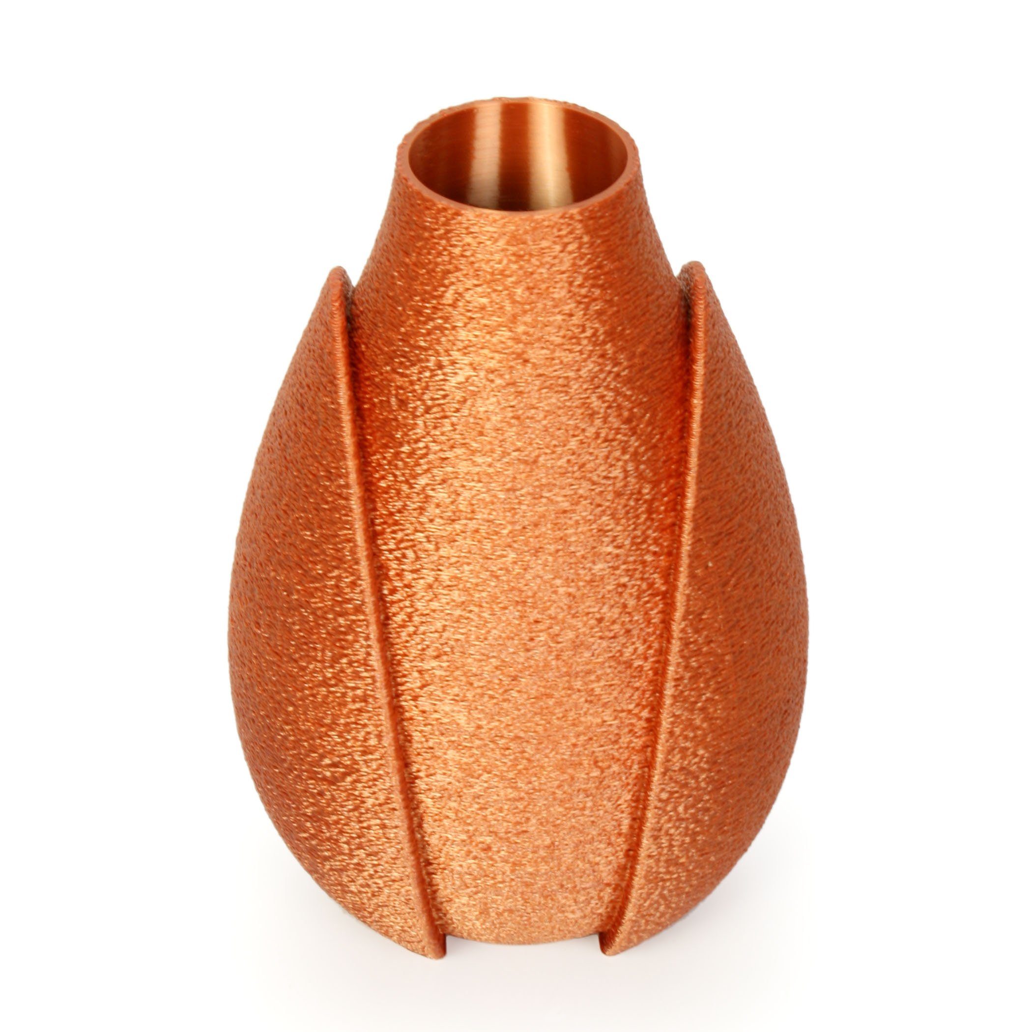 Blumenvasen Dekovase Kreative Feder Designer bruchsicher 2 (Set, aus Vasen-Set Bronze Bio-Kunststoff Dekorative & & Schwarz Vasen), wasserdicht Rohstoffen; bestehend aus nachwachsenden – aus Set