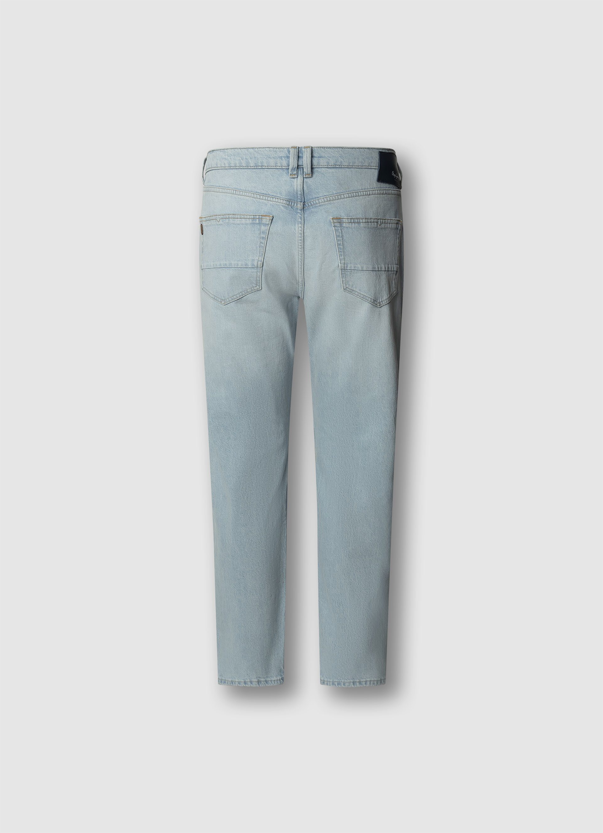 Pepe Jeans Straight-Jeans BYRON FS POWDERED BLUE Regular Waist