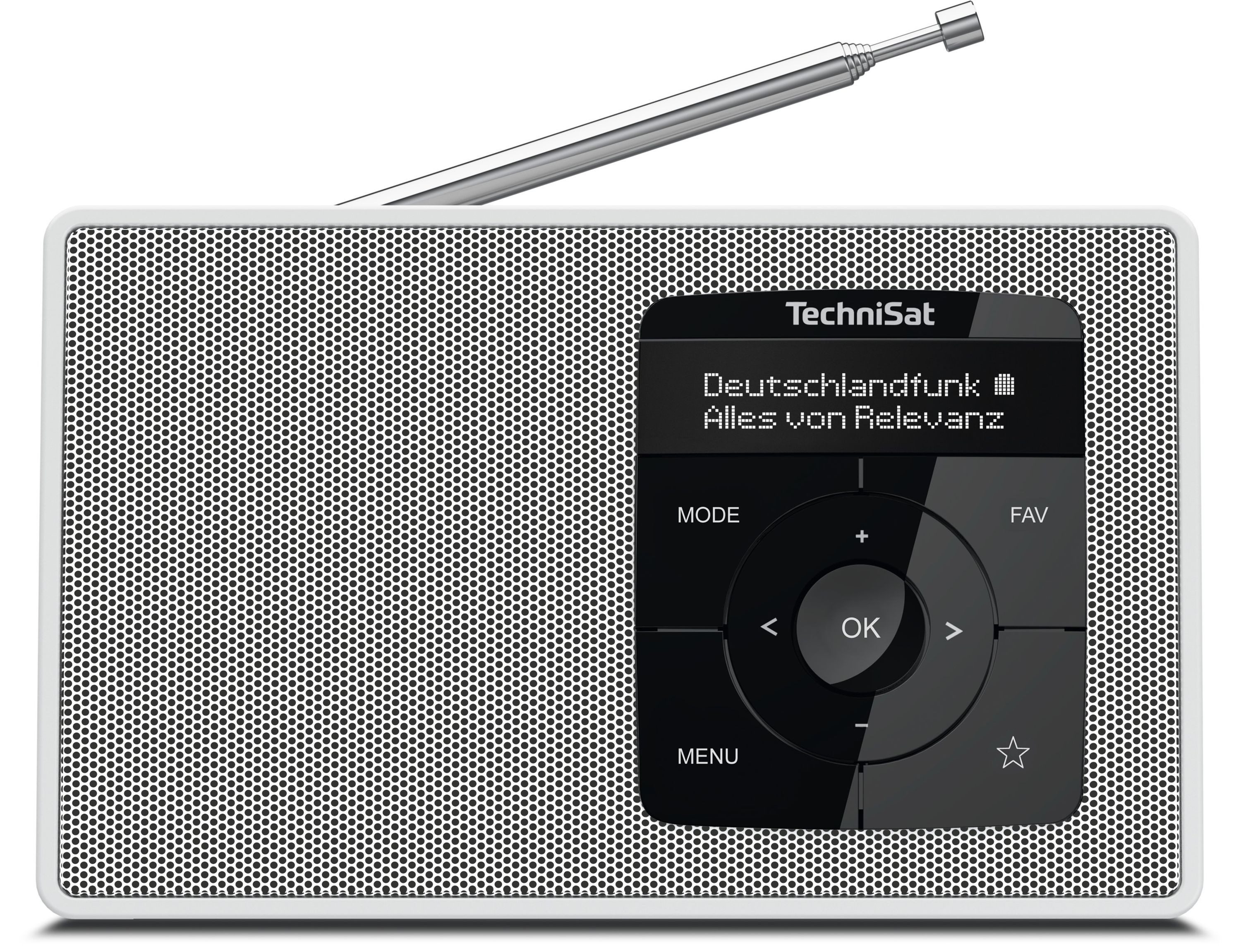 TechniSat DIGITRADIO 2 Digitalradio (DAB) (Digitalradio (DAB), FM-Tuner mit RDS, 1 W, Bluetooth)