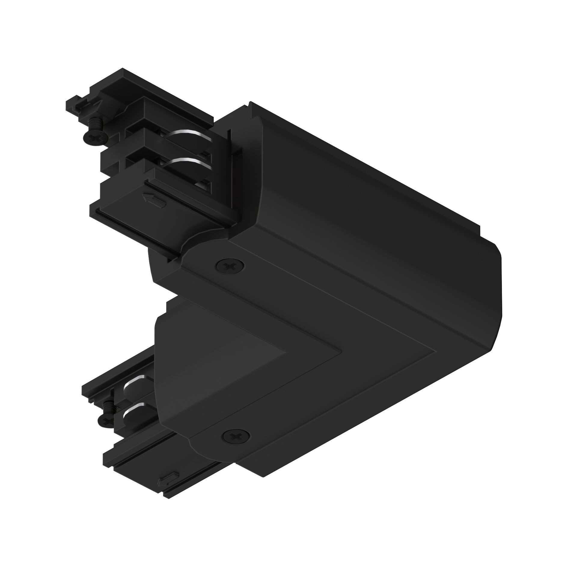 Paulmann ProRail3 Verbinder L-Stück Innen 101x101 mm max. 3680W Schwarz Lampen-Verbindungskabel