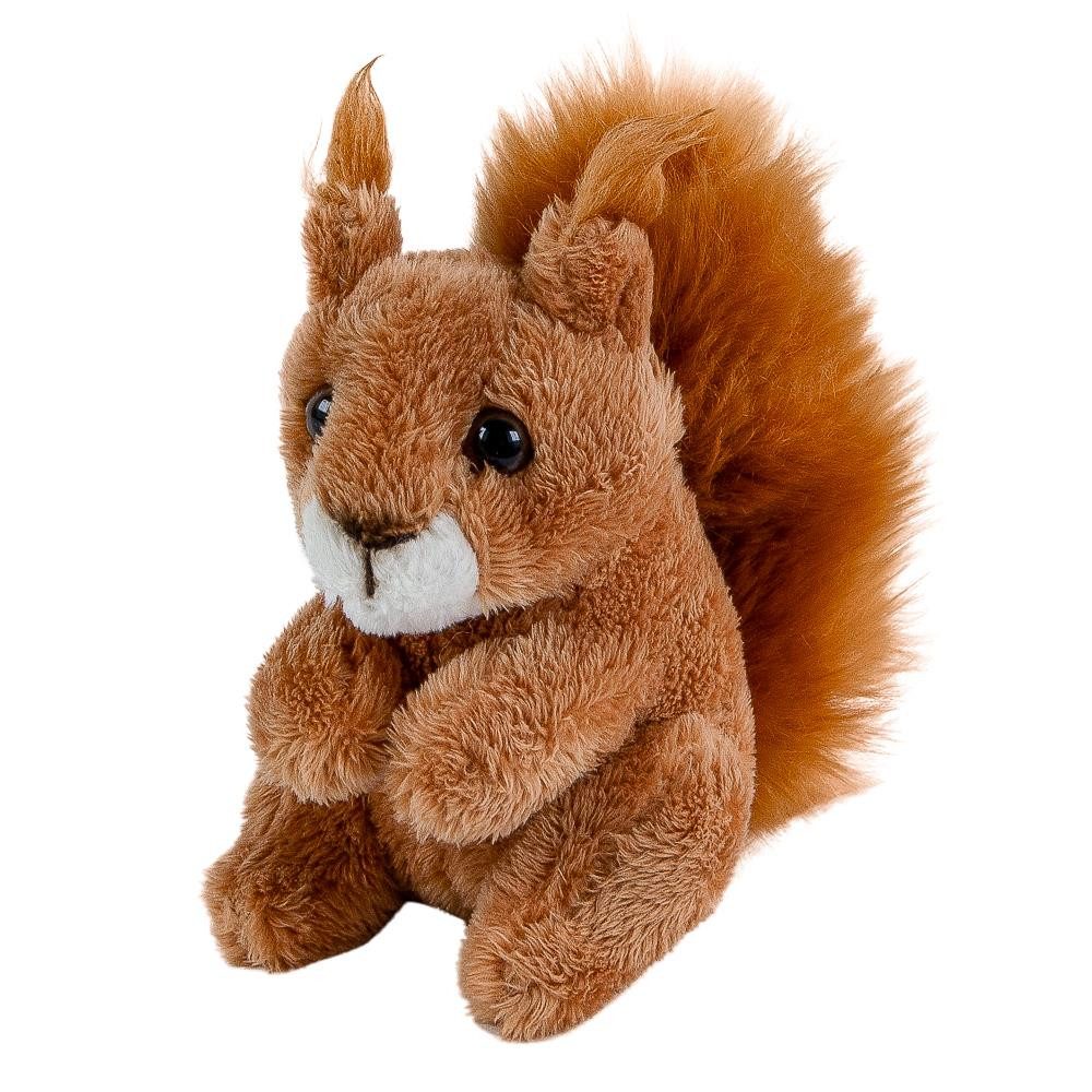 Teddys Rothenburg Kuscheltier Eichhörnchen klein 11 cm braun Plüscheichhörnchen (Plüscheichhörnchen)